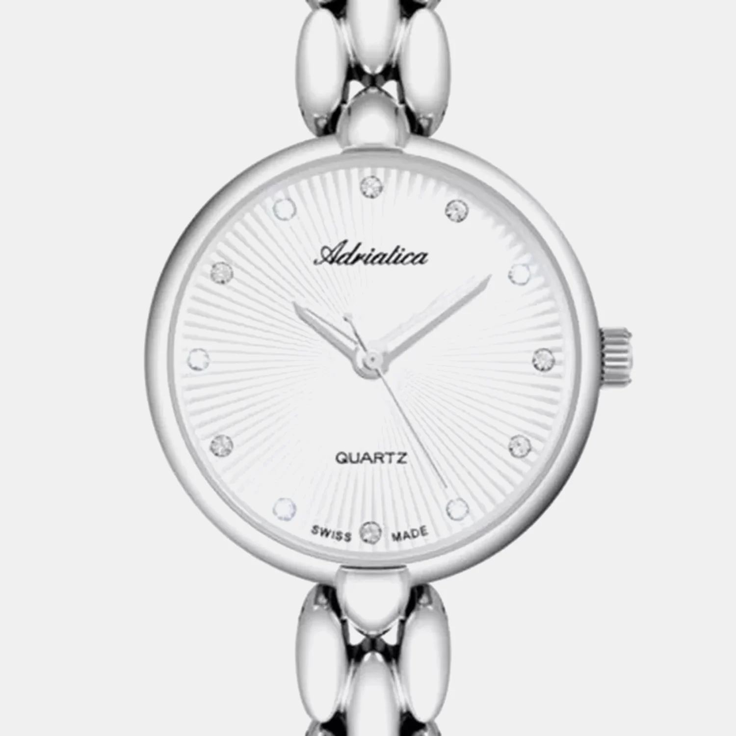 Essence Women Quartz Silver Dial Analog Stainless Steel Watch A3788.5143Q - Image 4