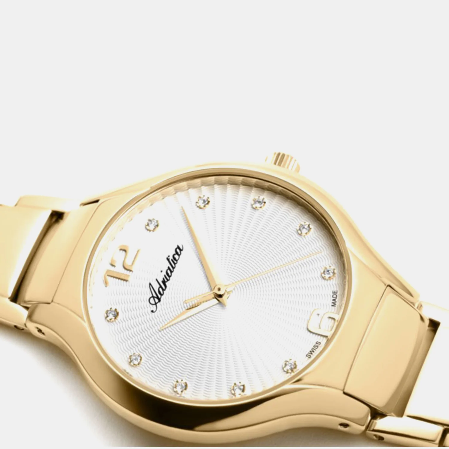 Essence Women Quartz Silver Dial Analog Stainless Steel Watch A3798.1173Q - Image 2