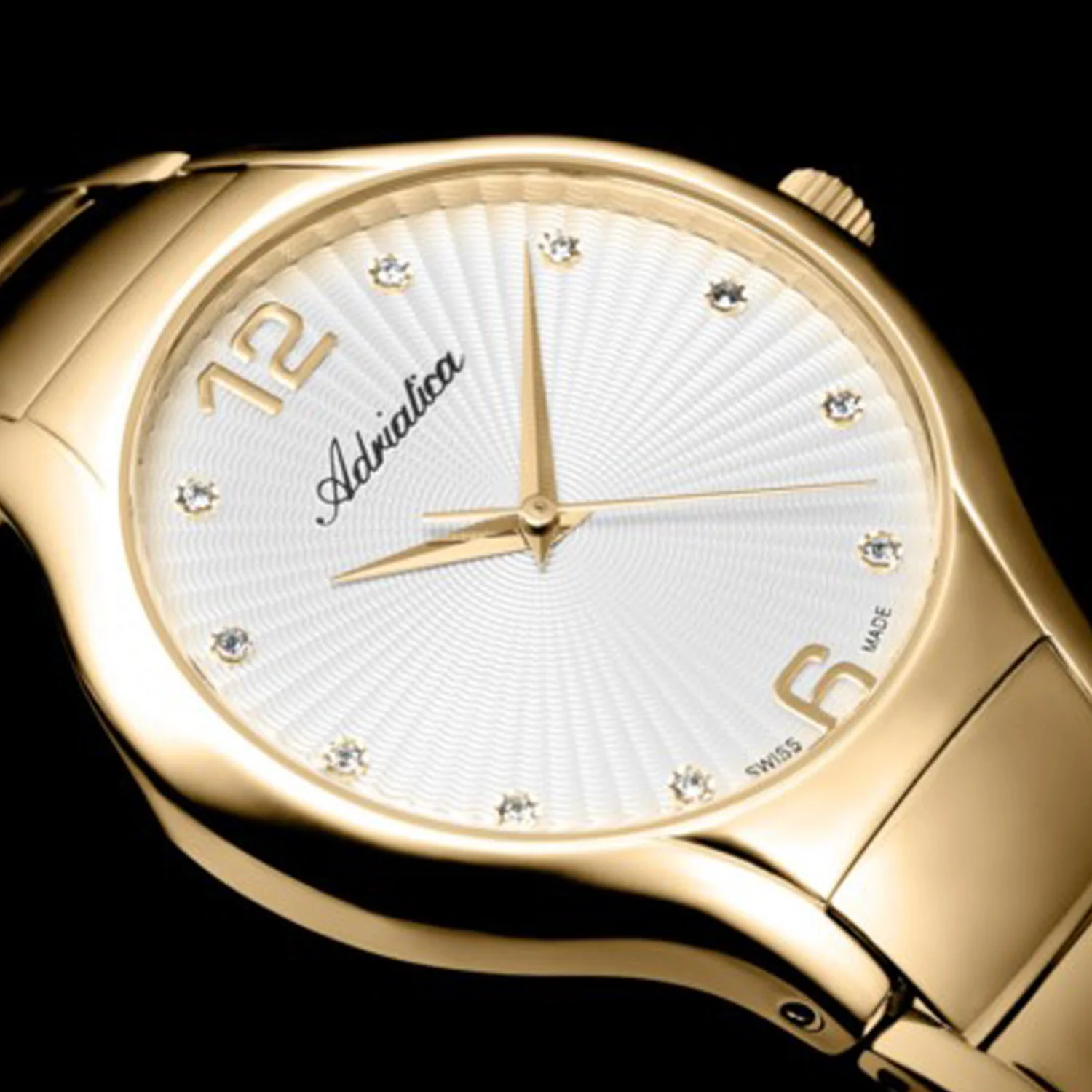 Essence Women Quartz Silver Dial Analog Stainless Steel Watch A3798.1173Q - Image 3