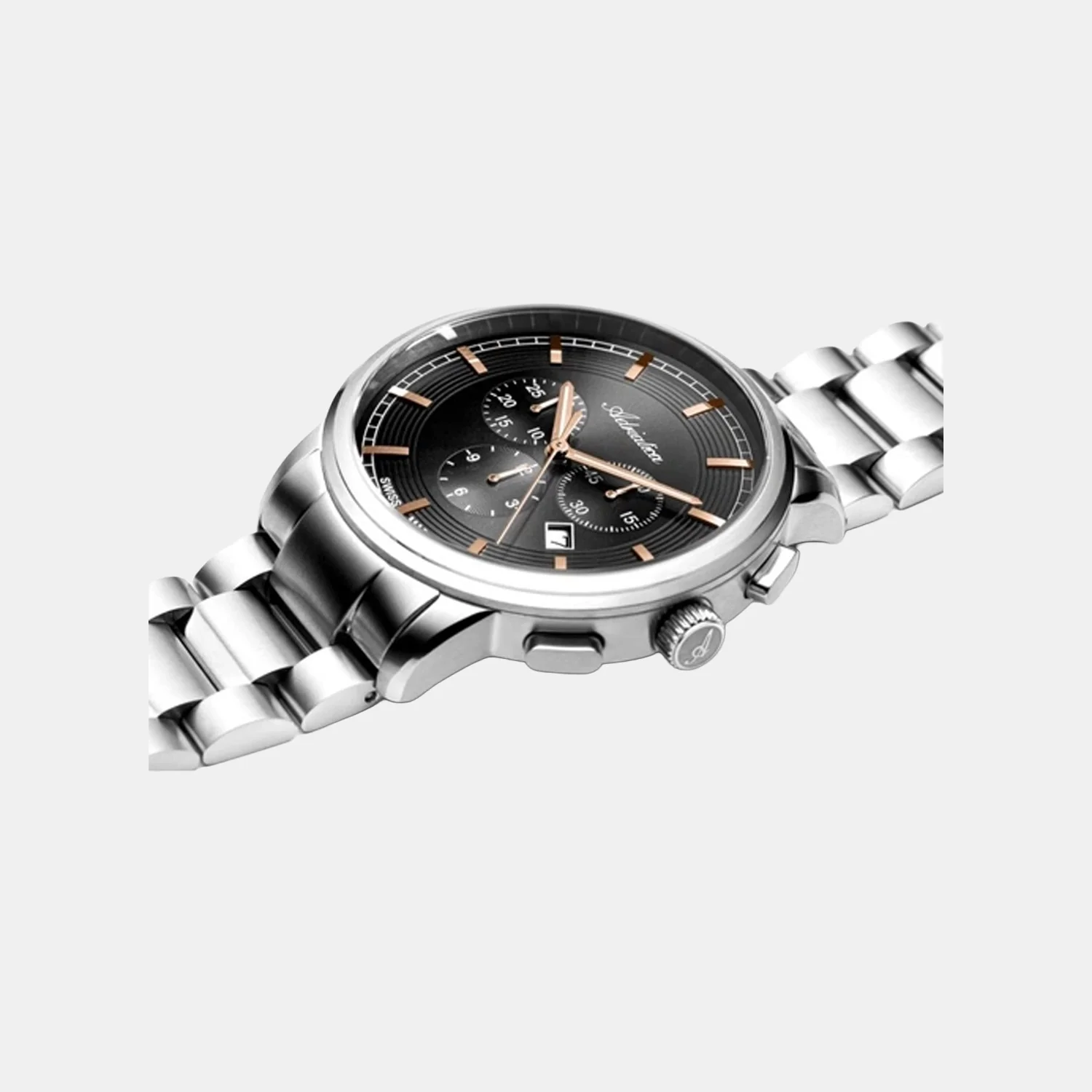 Men Chronograph Grey Dial Chronograph Stainless Steel Watch A8307.51R6CH - Image 2