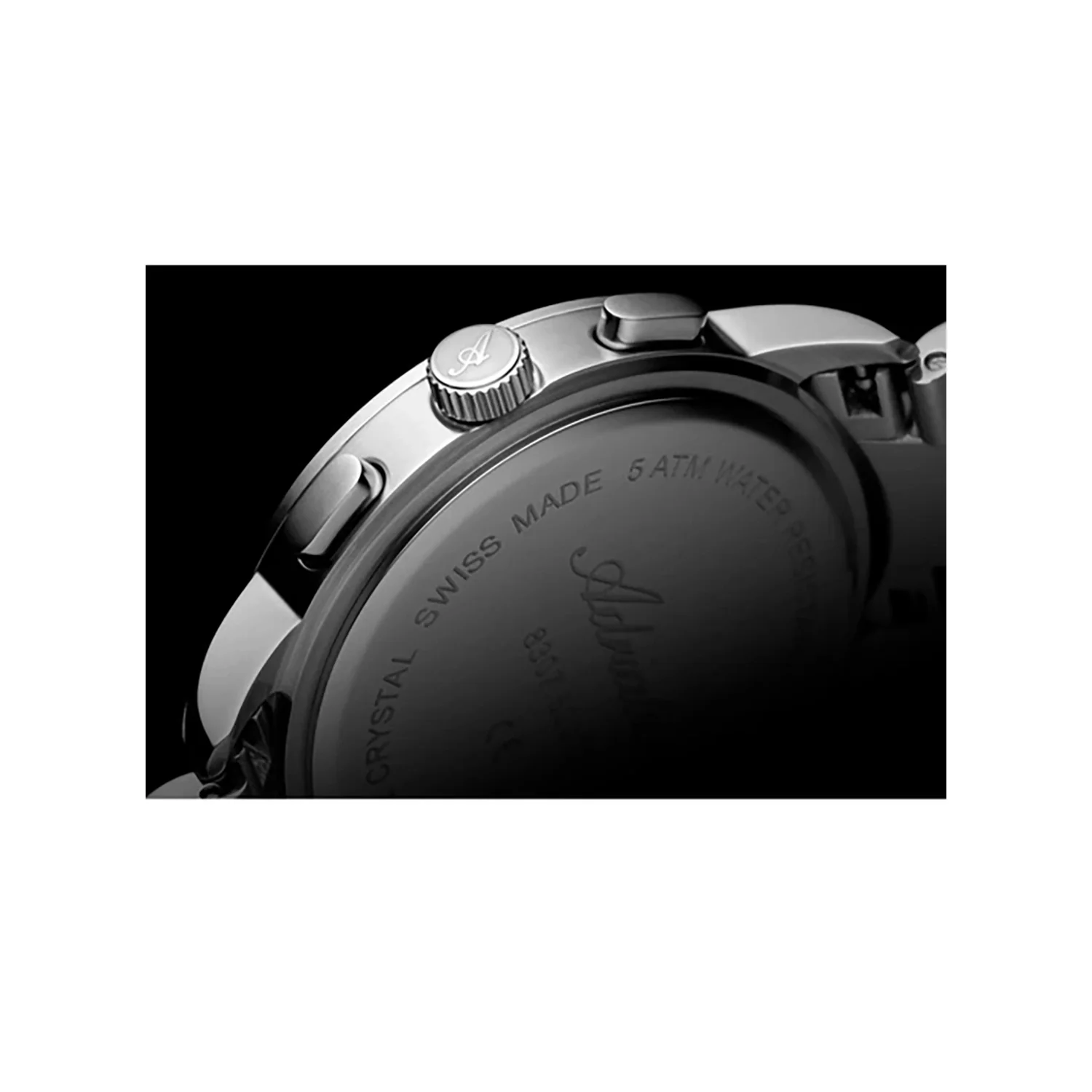 Men Chronograph Grey Dial Chronograph Stainless Steel Watch A8307.51R6CH - Image 4