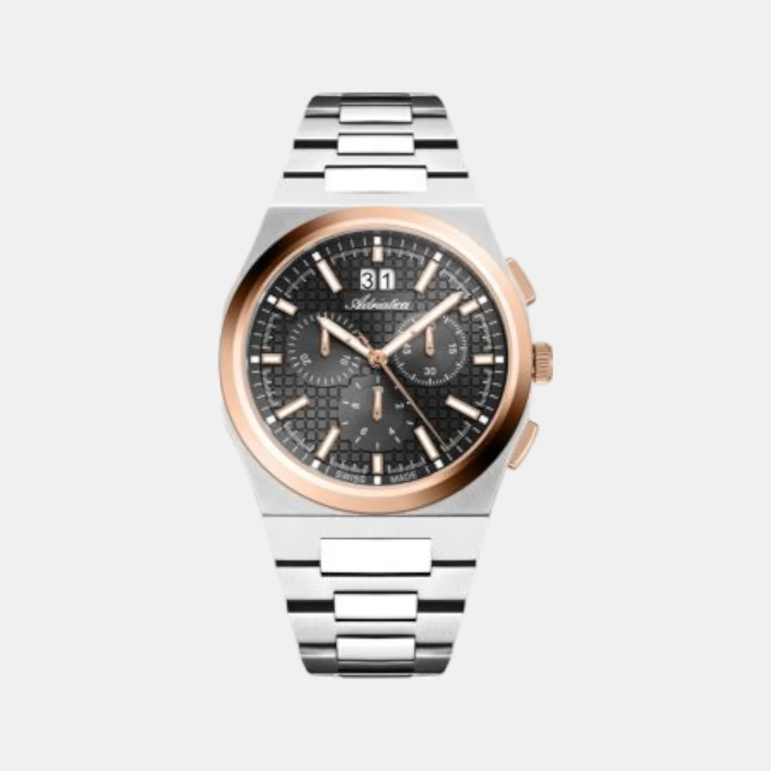 Men Quartz Gun Dial Chronograph Stainless Steel Watch A8326.R116CH - Image 2