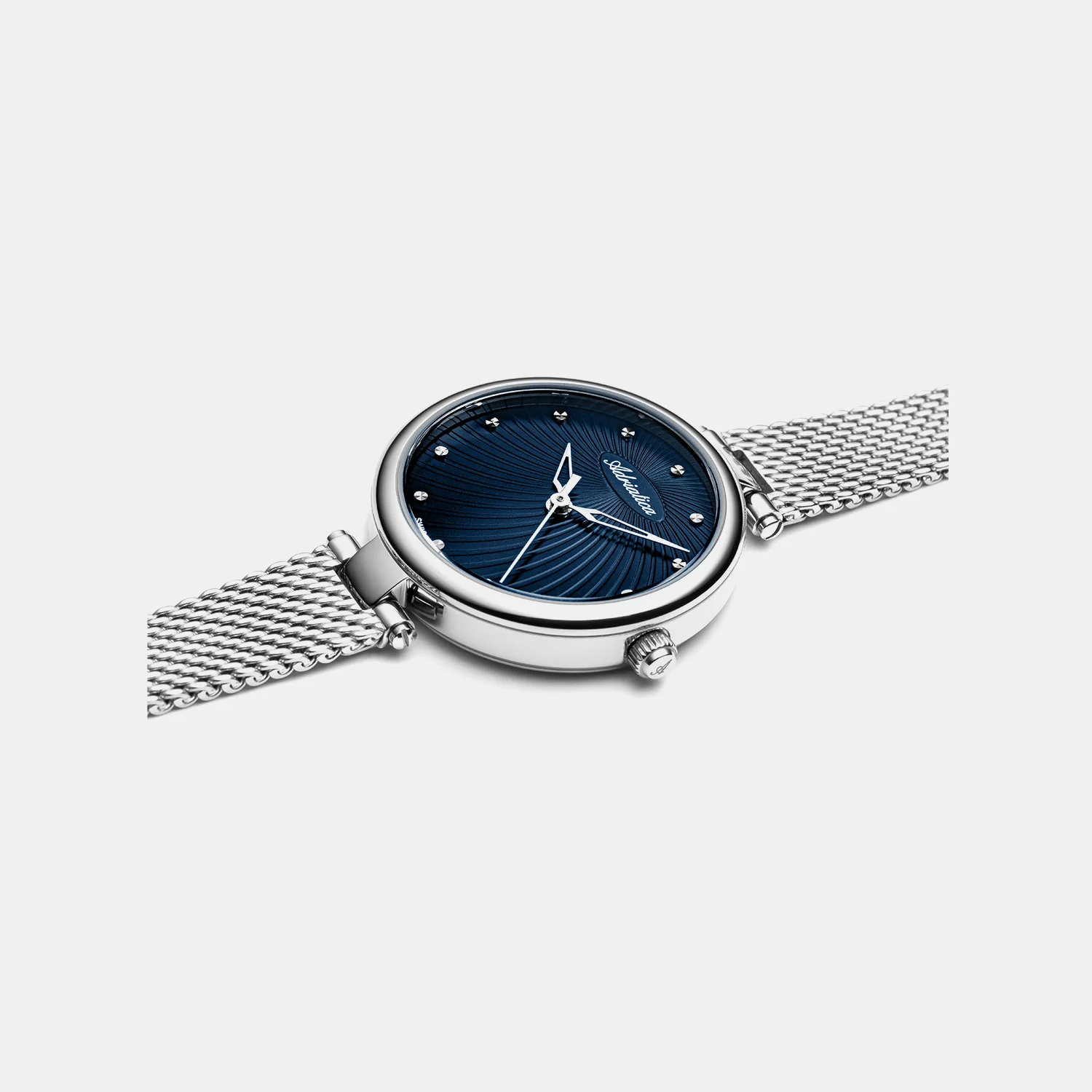 Milano Women Quartz Blue Dial Analog Stainless Steel Watch A3540.5145Q - Image 2