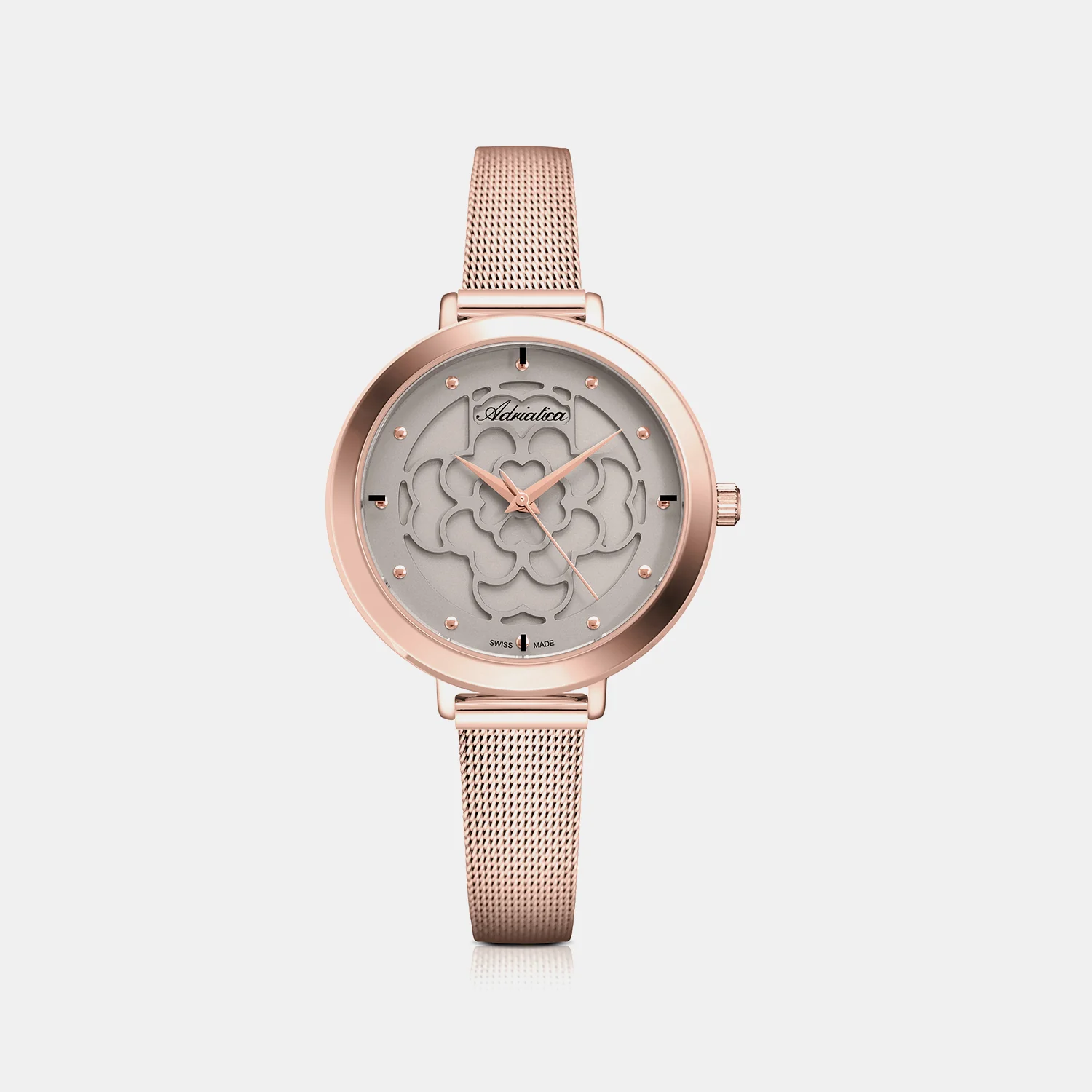 Milano Women Quartz Grey Dial Analog Stainless Steel Watch A3787.9147Q