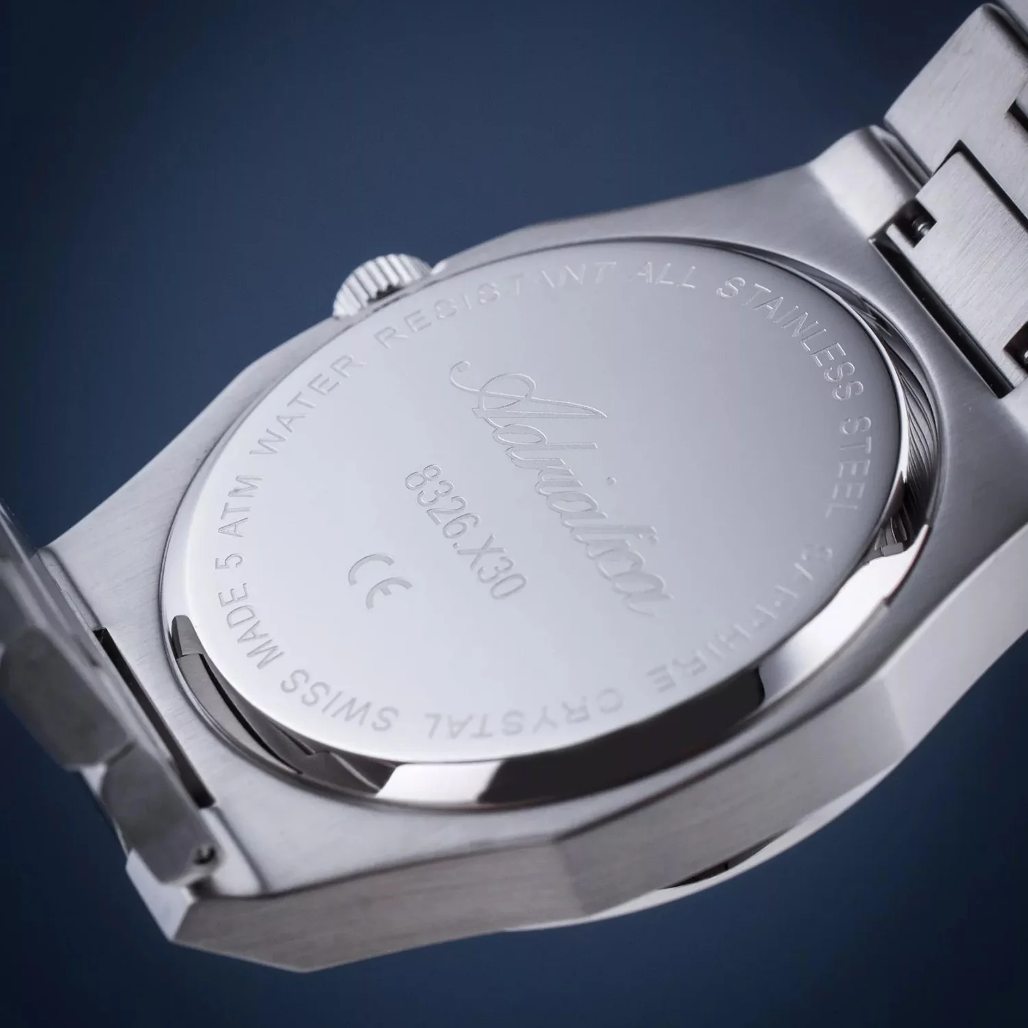 Moonface For Him Men Quartz Silver Dial Analog Stainless Steel Watch A8326.5113QF - Image 6