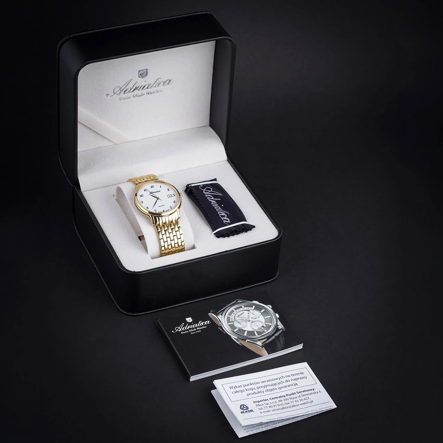 Pairs Women Quartz Champagne Dial Analog Stainless Steel Watch A3199.1181Q - Image 6
