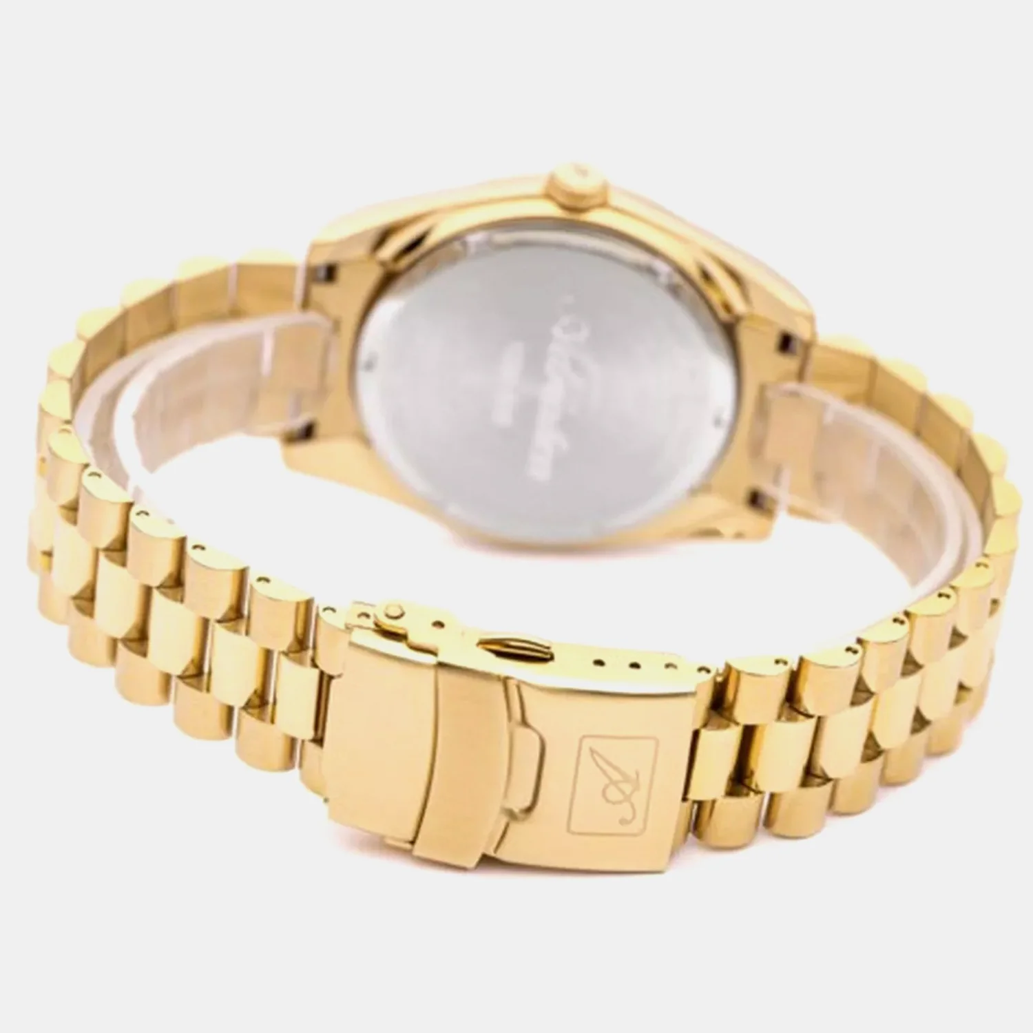 Premiere Men Quartz Gun Dial Analog Stainless Steel Watch A1090.1116Q - Image 9