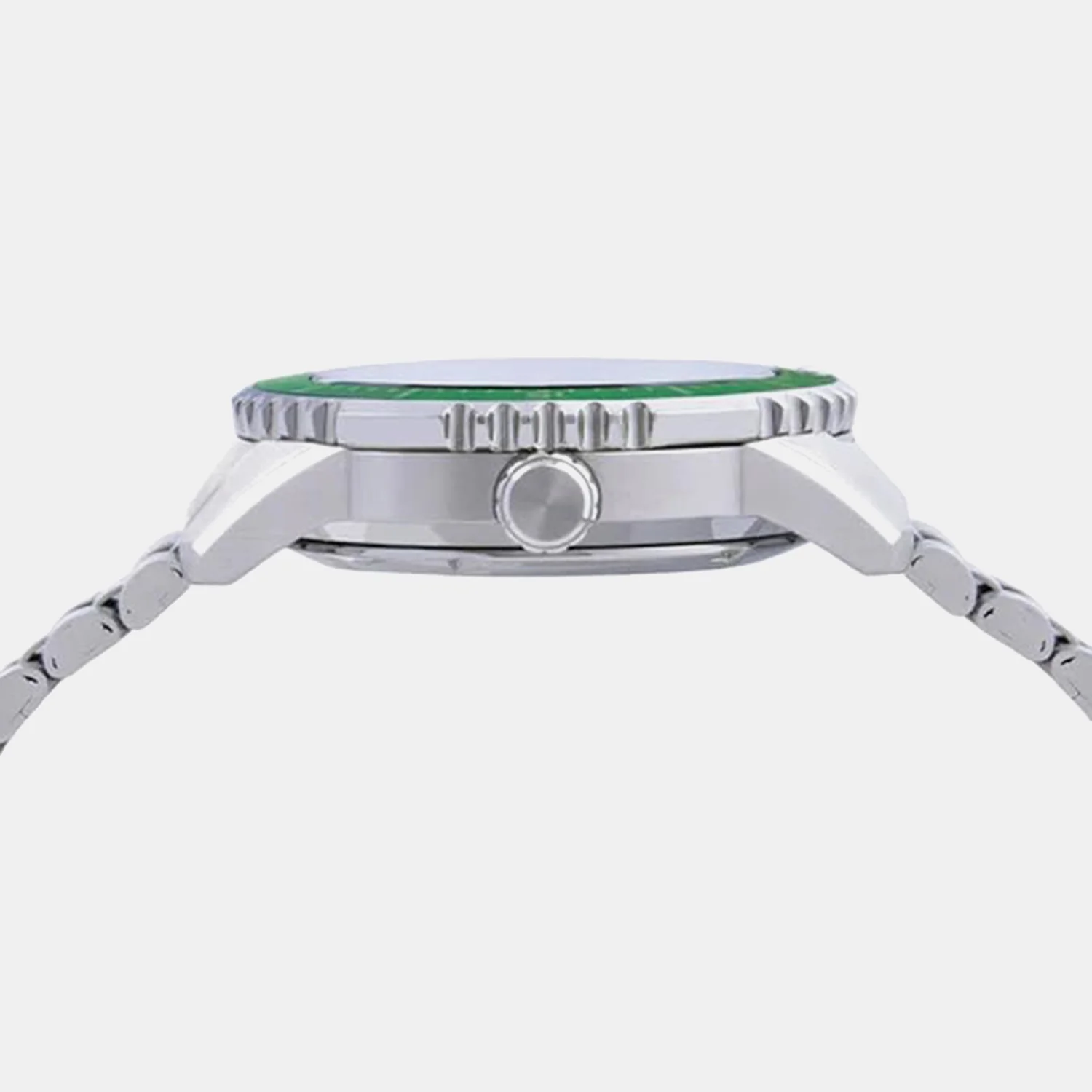 Mechanical Men Automatic Green Dial Analog Stainless Steel Watch AL4737X1 - Image 3