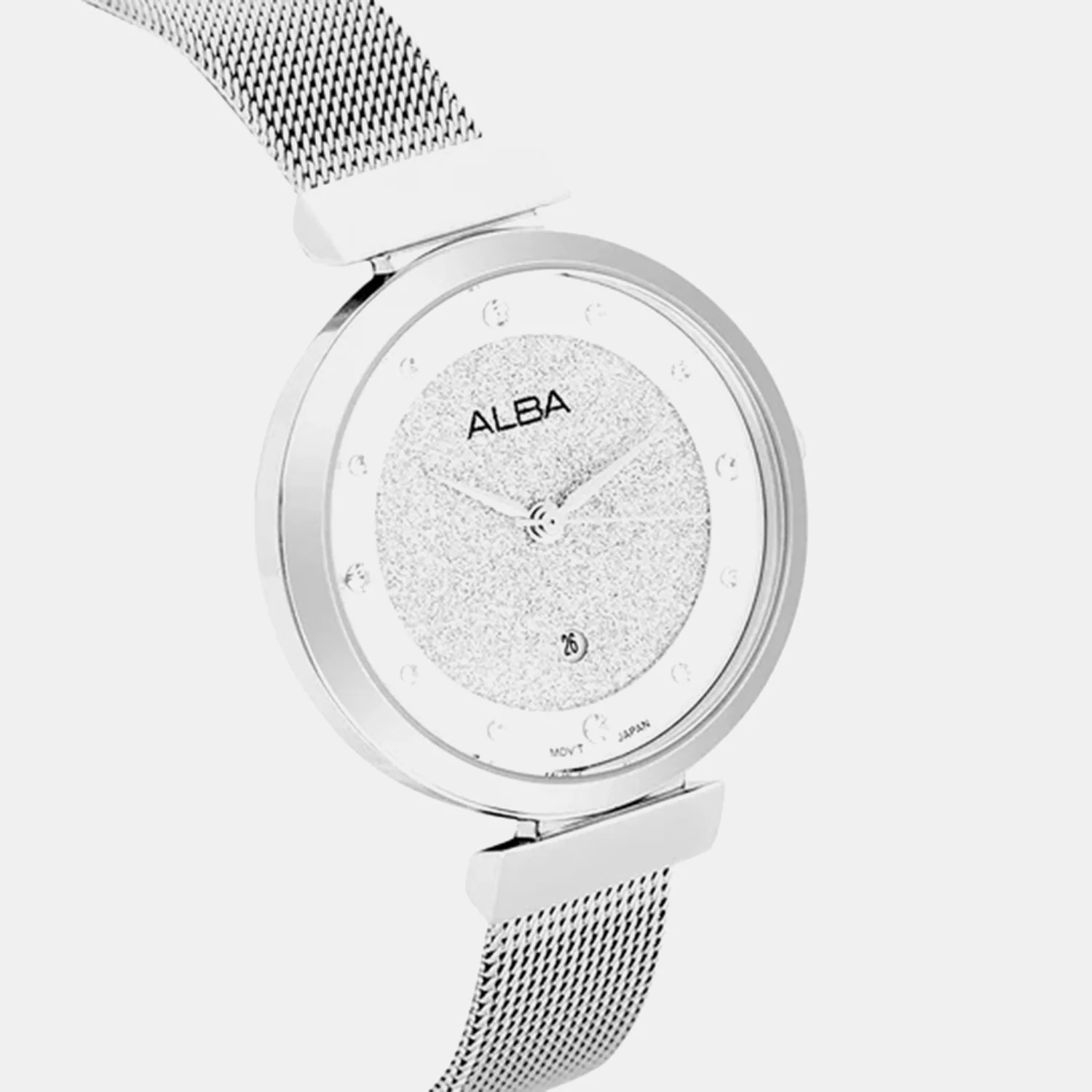 Men Quartz Silver Dial Analog Stainless Steel Watch AH7CG9X1 - Image 5