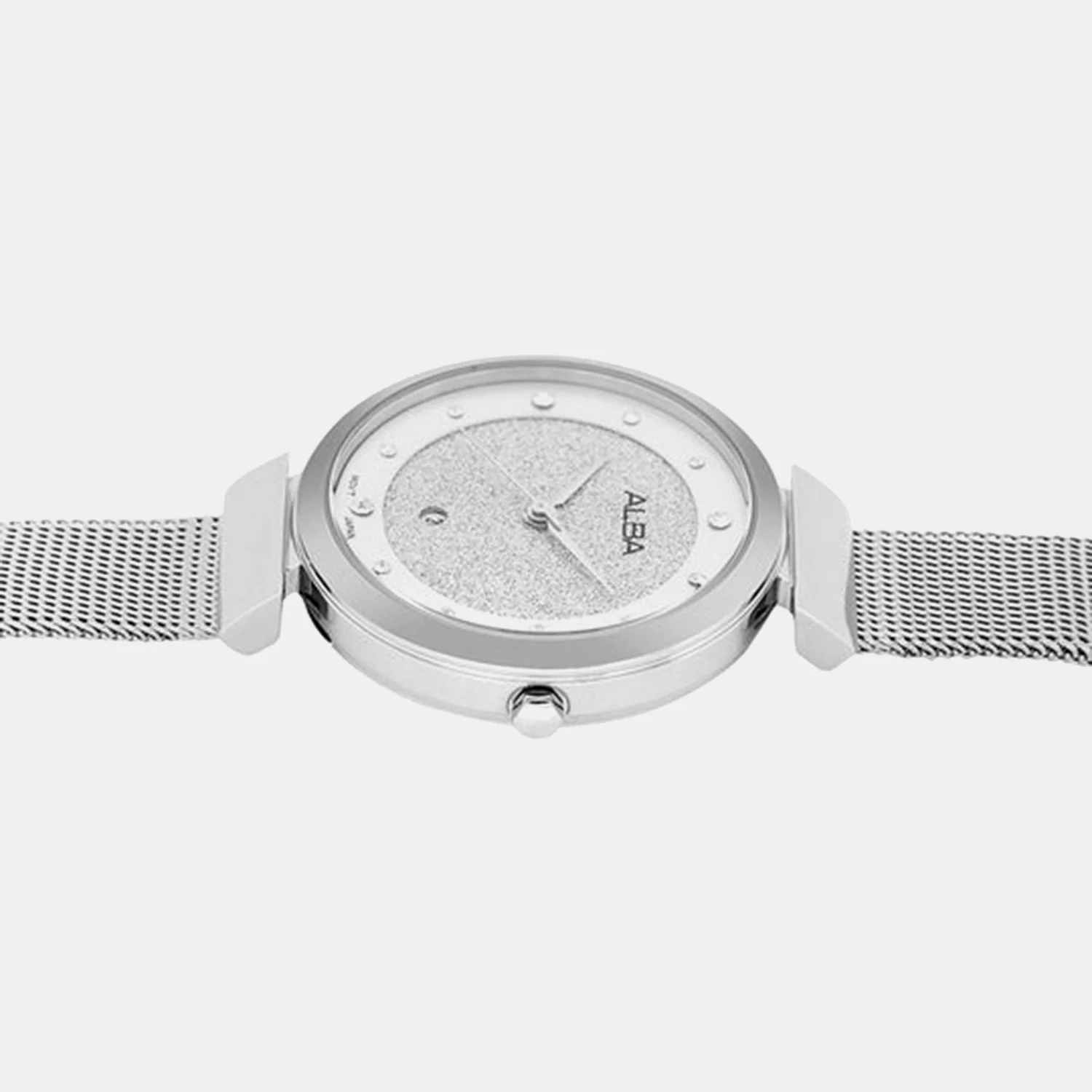 Men Quartz Silver Dial Analog Stainless Steel Watch AH7CG9X1 - Image 6