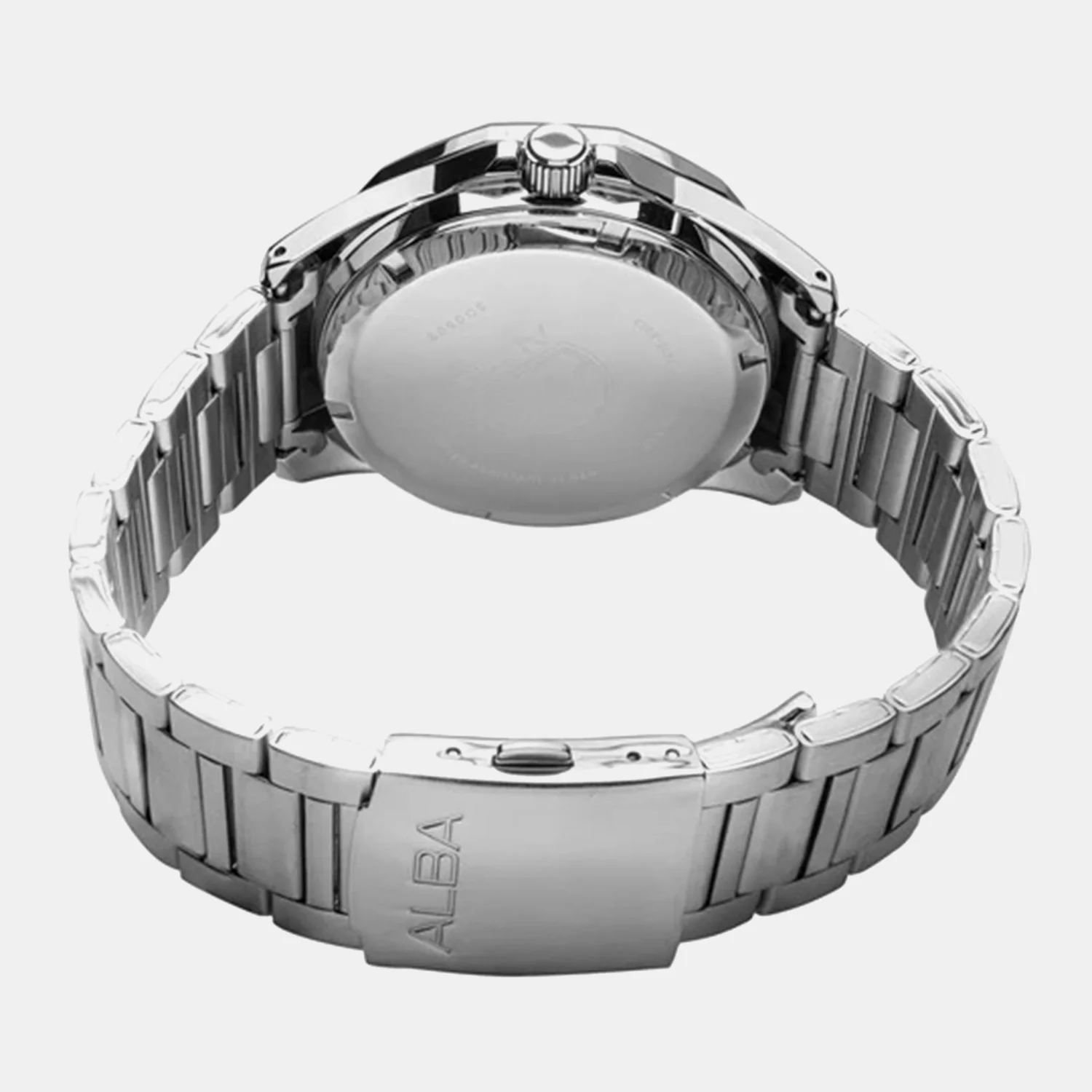 Men Quartz Green Dial Analog Stainless Steel Watch AL4537X1 - Image 5