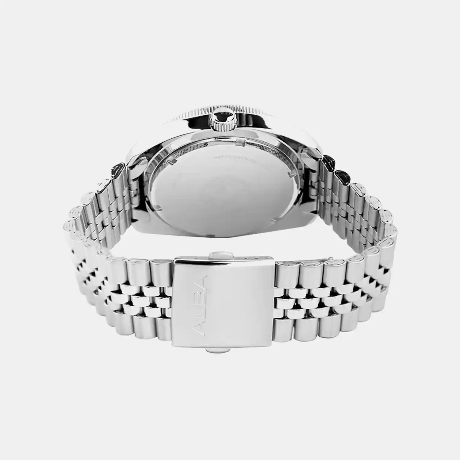 Men Quartz Silver Dial Analog Steel Watch AS9T87X1 - Image 3
