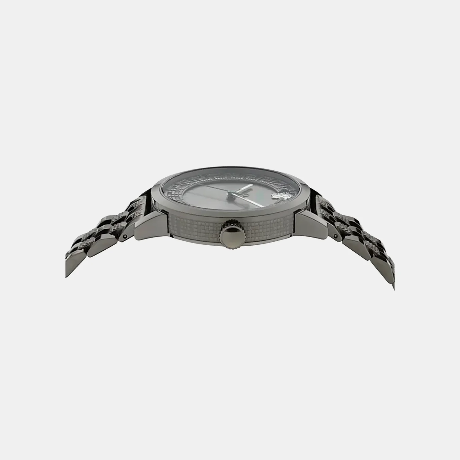 Albireo Men Quartz Grey Dial Analog Recycled Steel Watch VE0T00625 - Image 2