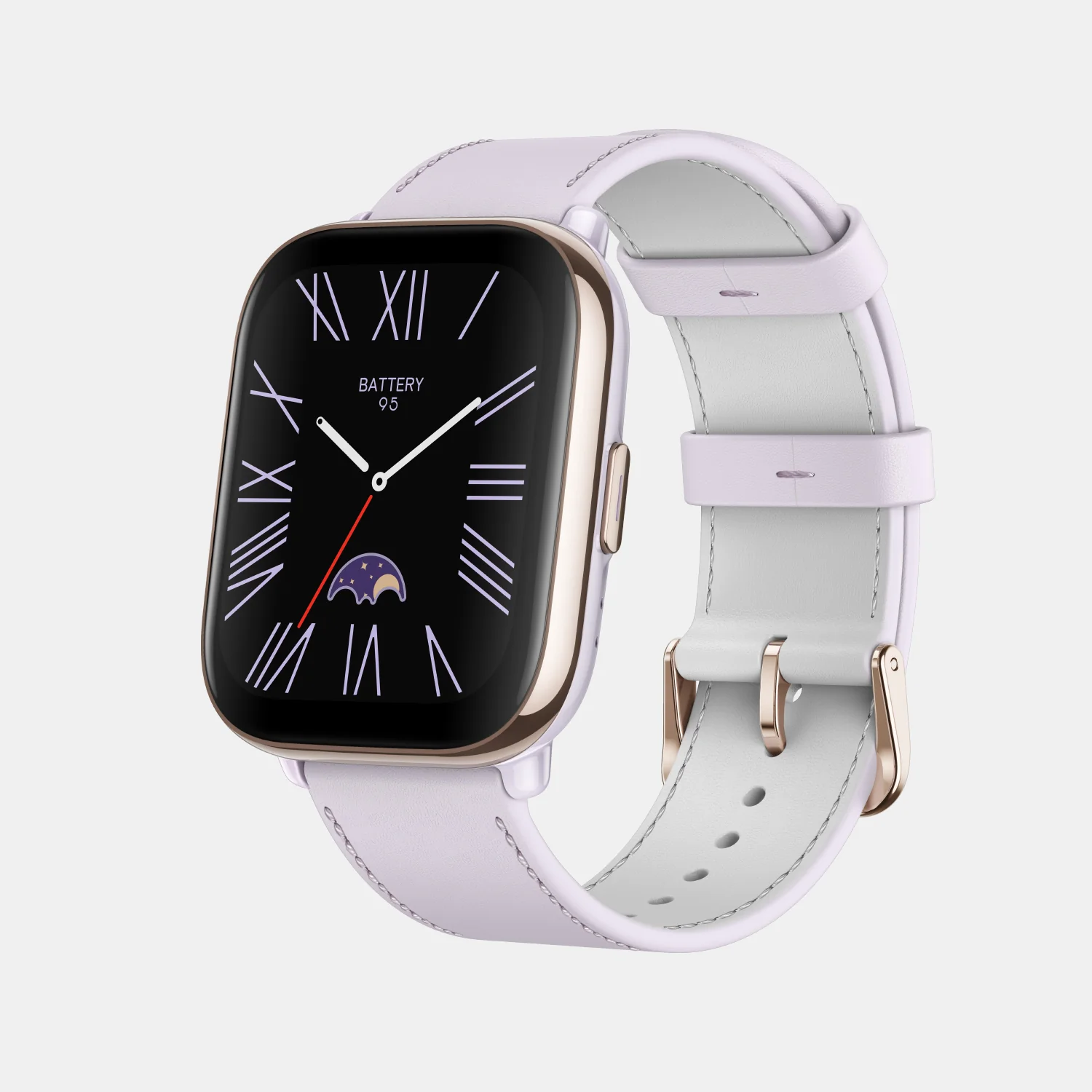 Unisex Processor Lavender Purple Dial Amoled Silicone Watch AMAZFIT ACTIVE LAVENDER PURPLE - Image 3