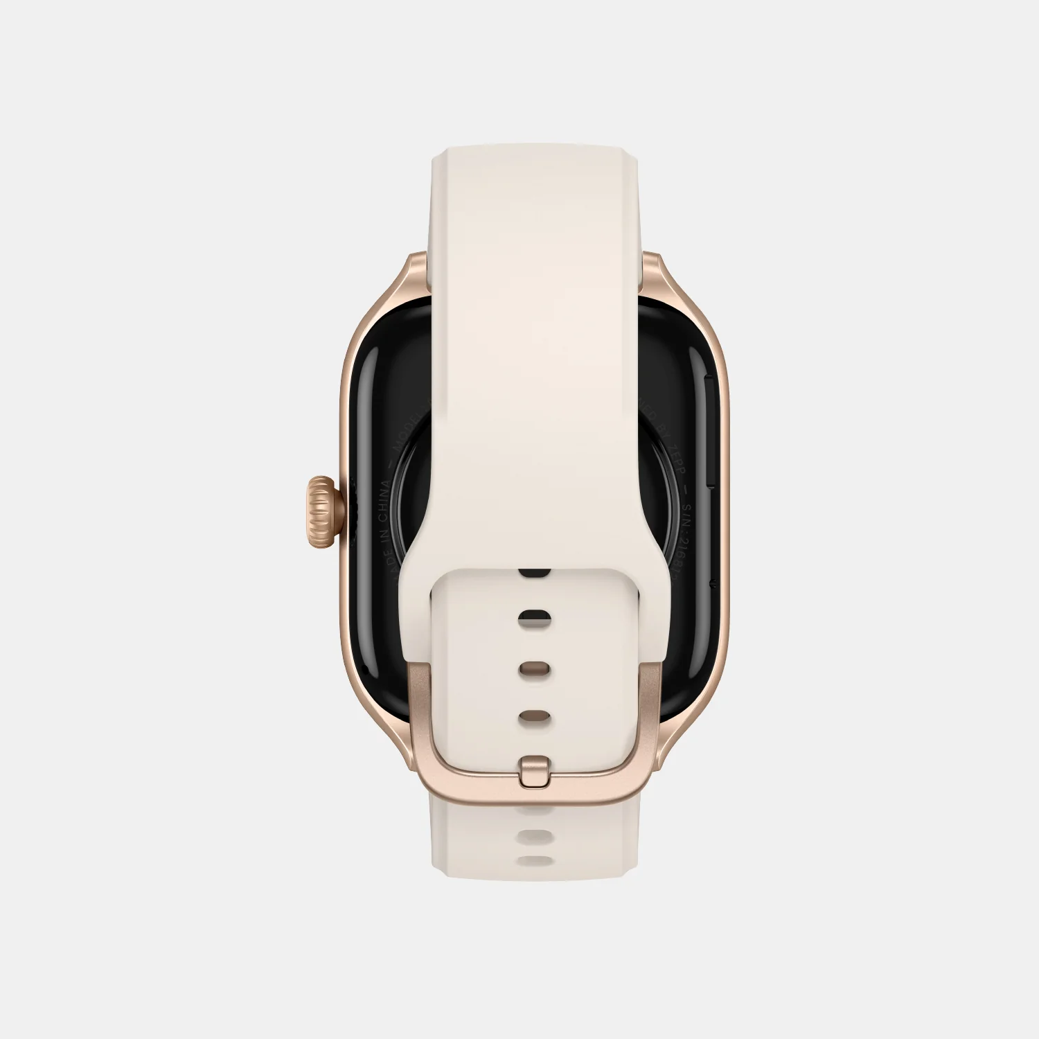Unisex Processor Misty White Dial Amoled Silicone Watch GTS 4 WHITE - Image 6