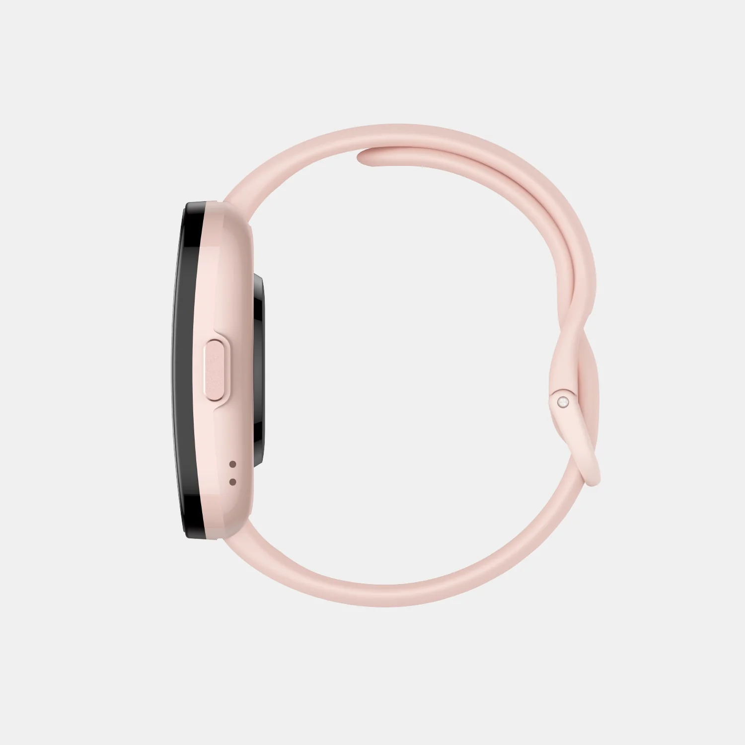 Unisex Processor Pastel Pink Dial LCD Silicone Watch BIP 5 PASTEL PINK - Image 3