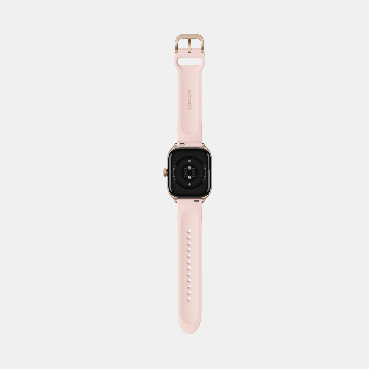 Unisex Processor Rosebud Pink Dial Amoled Silicone Watch GTS 4 PINK - Image 7