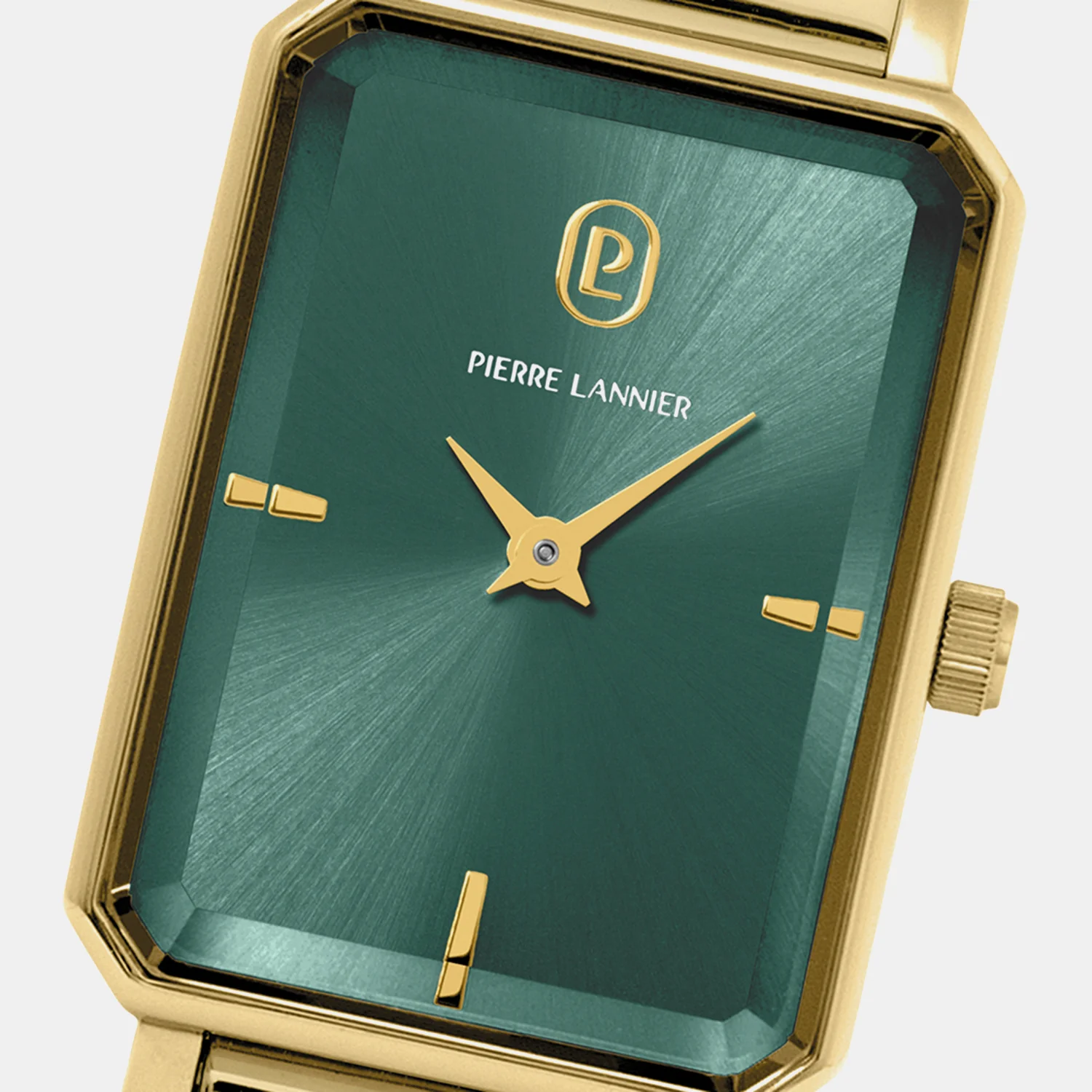 Ariane Women Quartz Green Dial Analog Mesh Watch 172F572 - Image 2