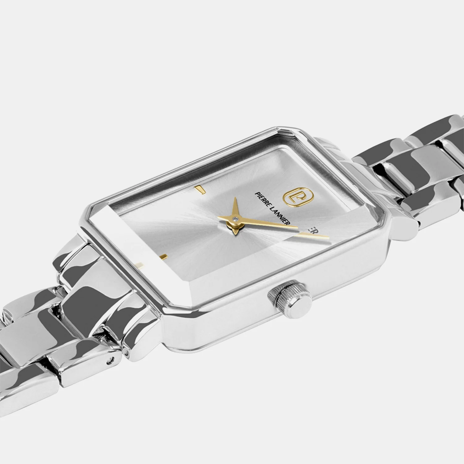 Ariane Women Quartz Silver Dial Analog Stainless Steel Watch 005P621 - Image 3