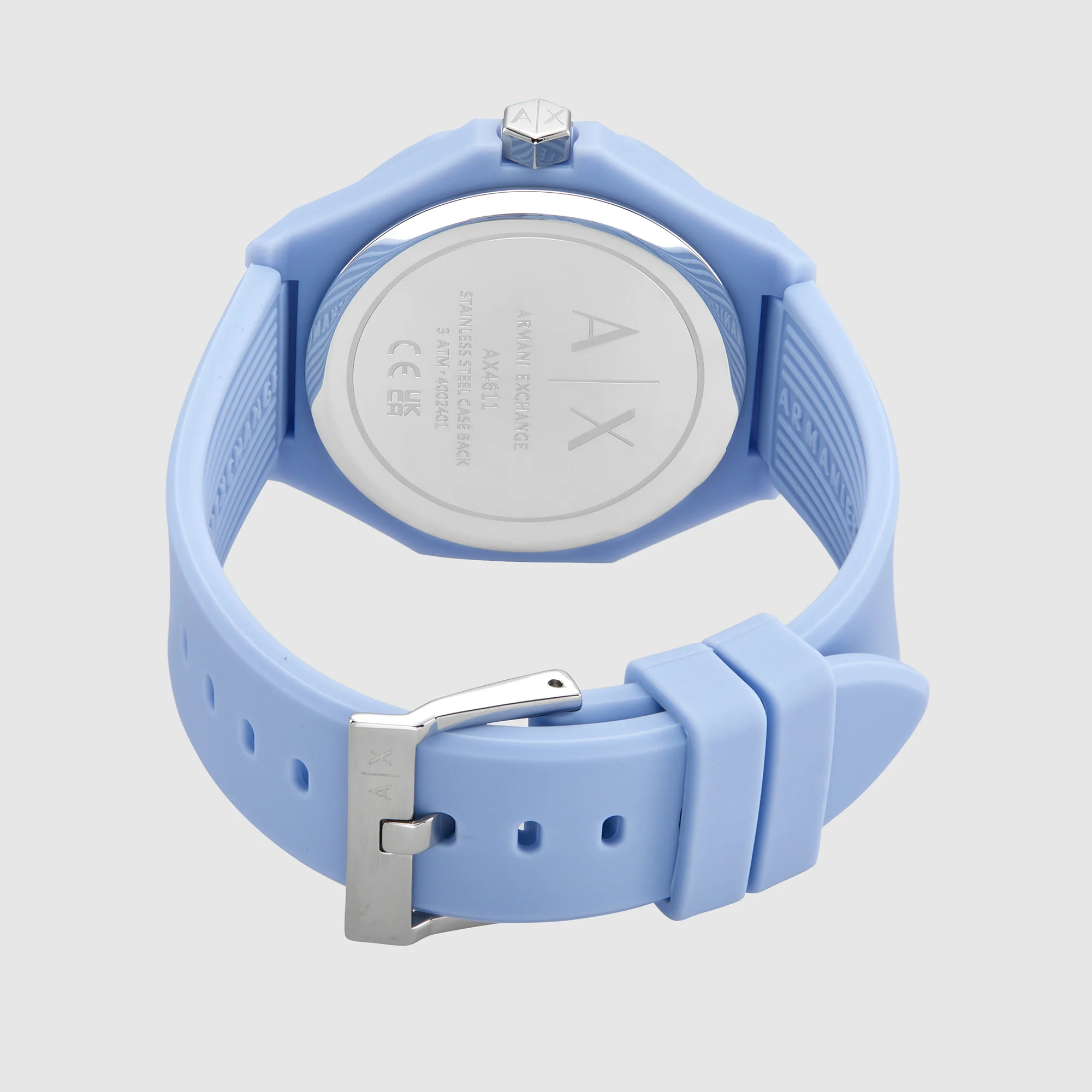 Andrea Women Quartz Blue Dial Analog Silicone Watch AX4611 - Image 3