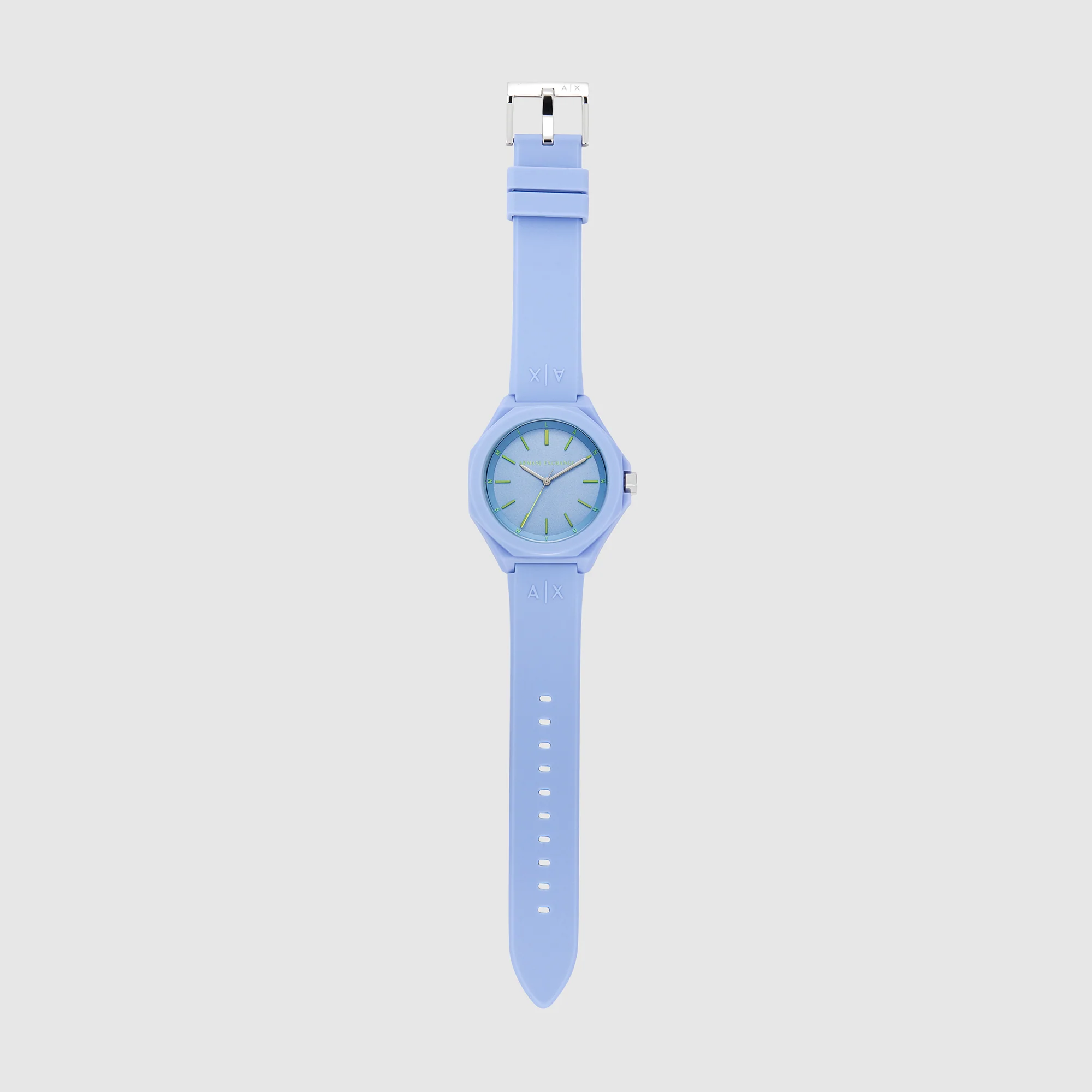 Andrea Women Quartz Blue Dial Analog Silicone Watch AX4611 - Image 6