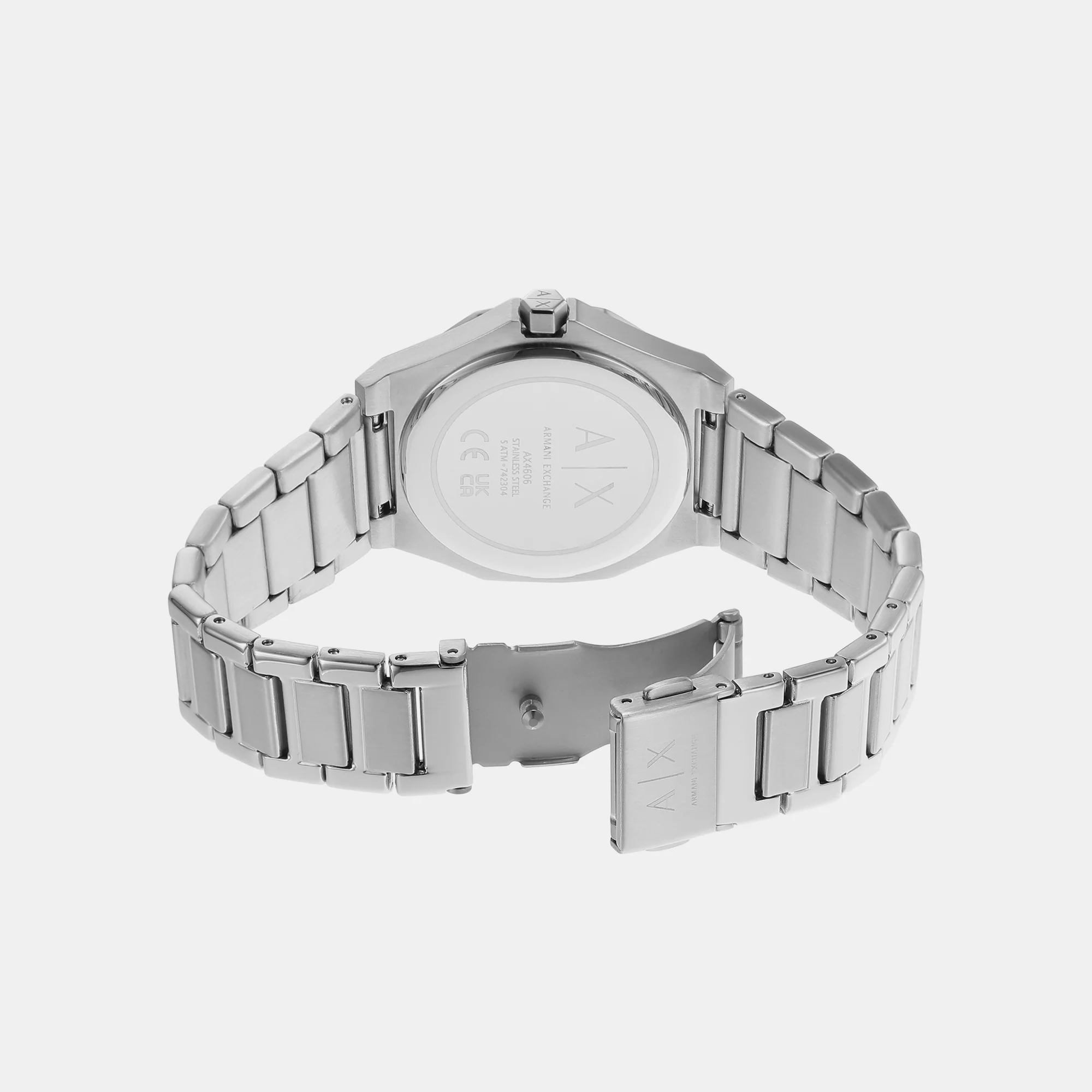 Andrea Women Quartz Silver Dial Analog Stainless Steel Watch AX4606 - Image 5