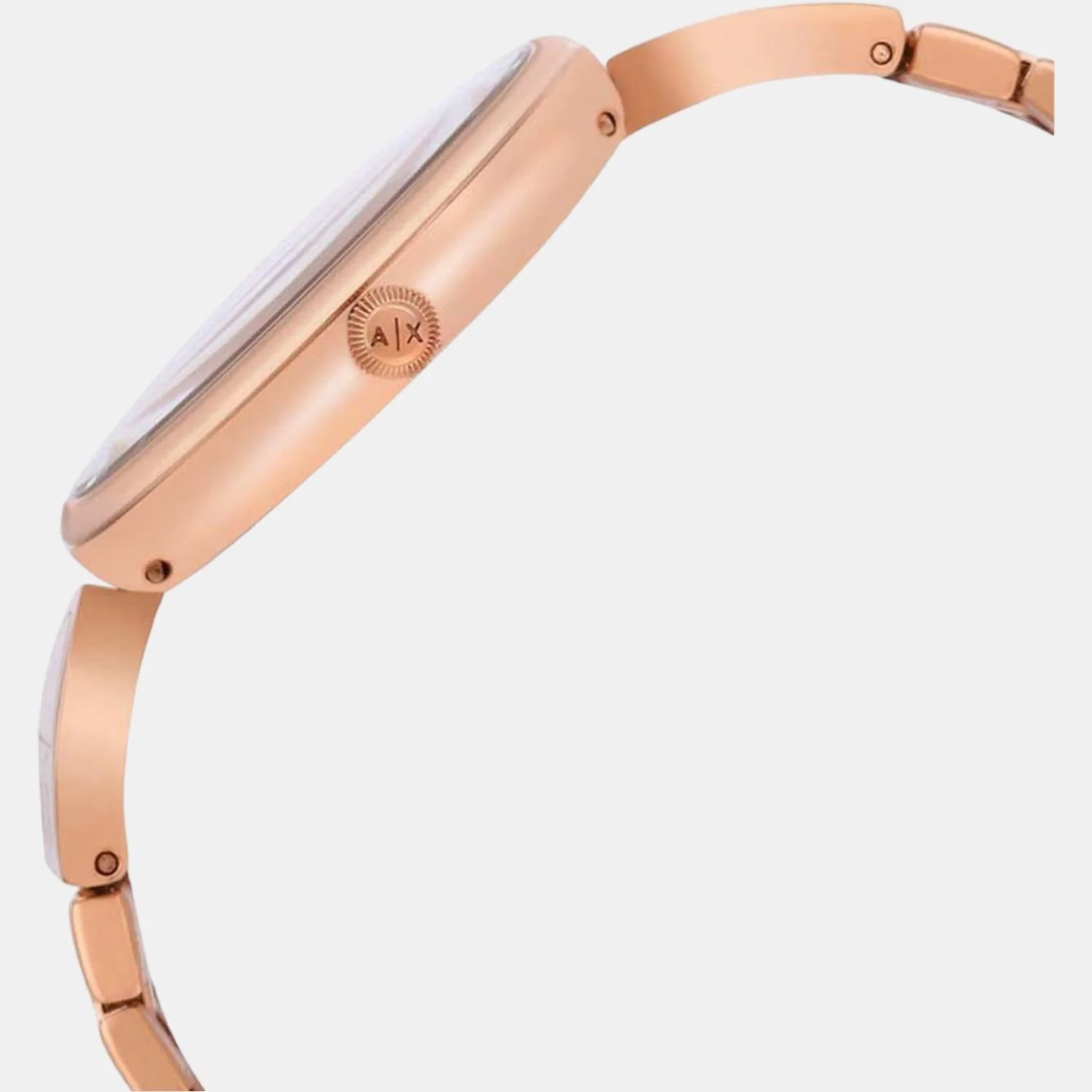 Brooke Women Quartz Rose Gold Dial Analog Stainless Steel Watch AX5328 - Image 3