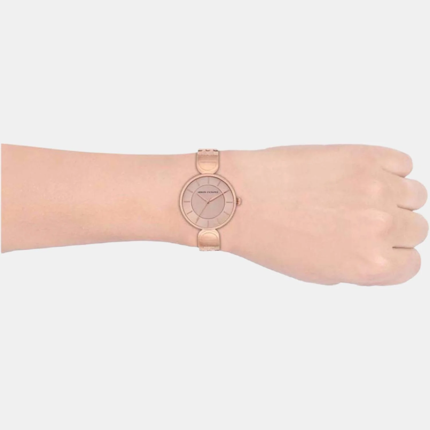 Brooke Women Quartz Rose Gold Dial Analog Stainless Steel Watch AX5328 - Image 5