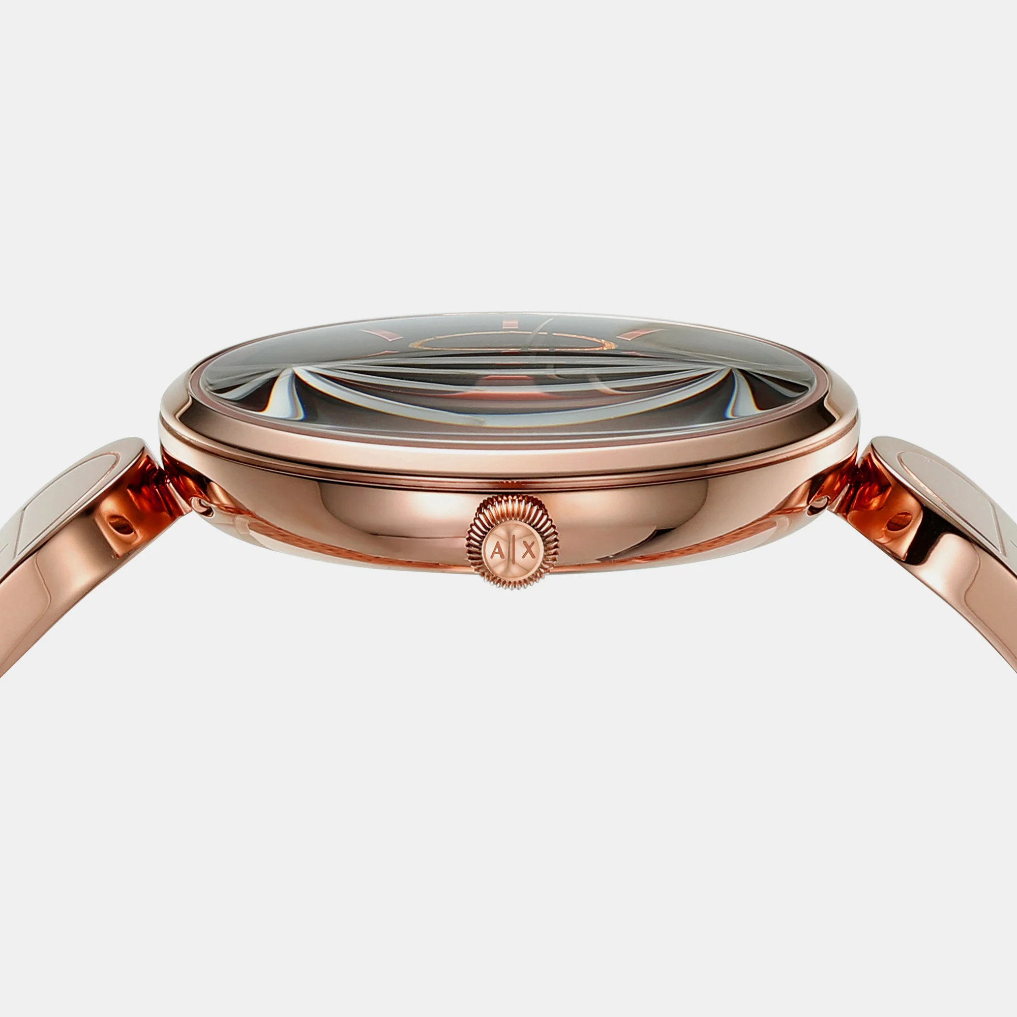 Brooke Women Quartz Rose Gold Dial Analog Stainless Steel Watch AX5384 - Image 4