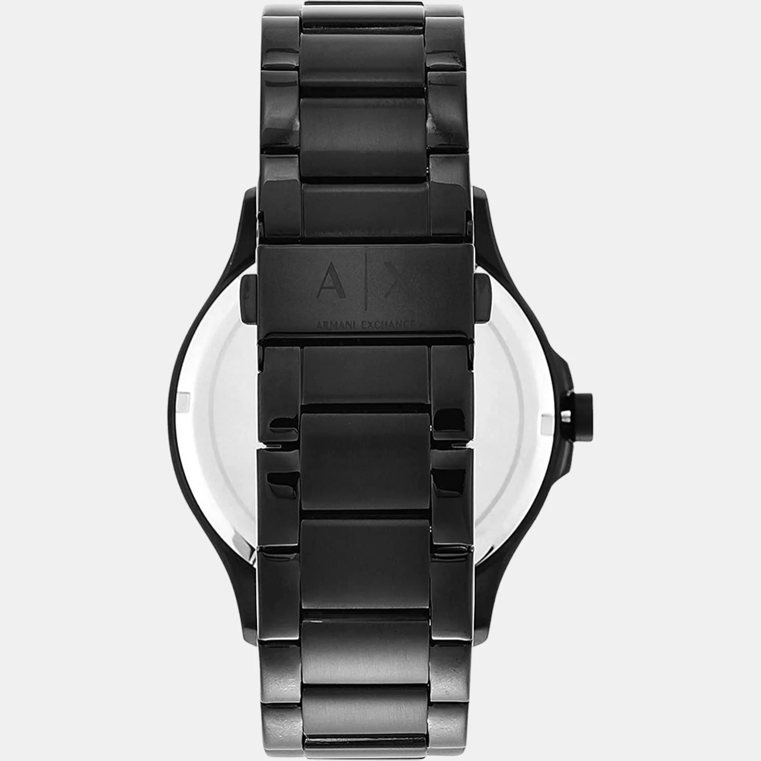 Hampton Men Quartz Black Dial Analog Stainless Steel Watch AX2104 - Image 2