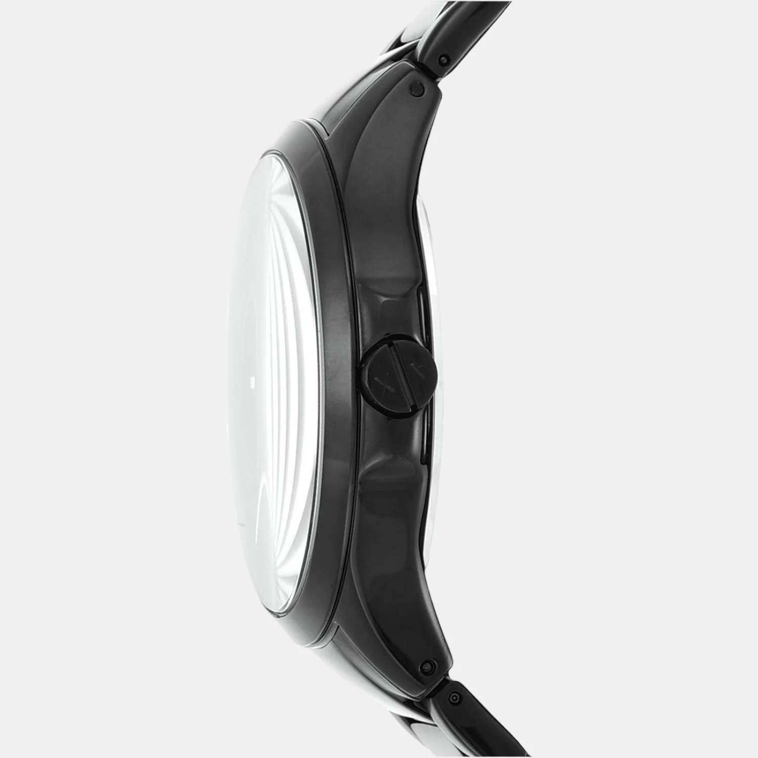 Hampton Men Quartz Black Dial Analog Stainless Steel Watch AX2144 - Image 4