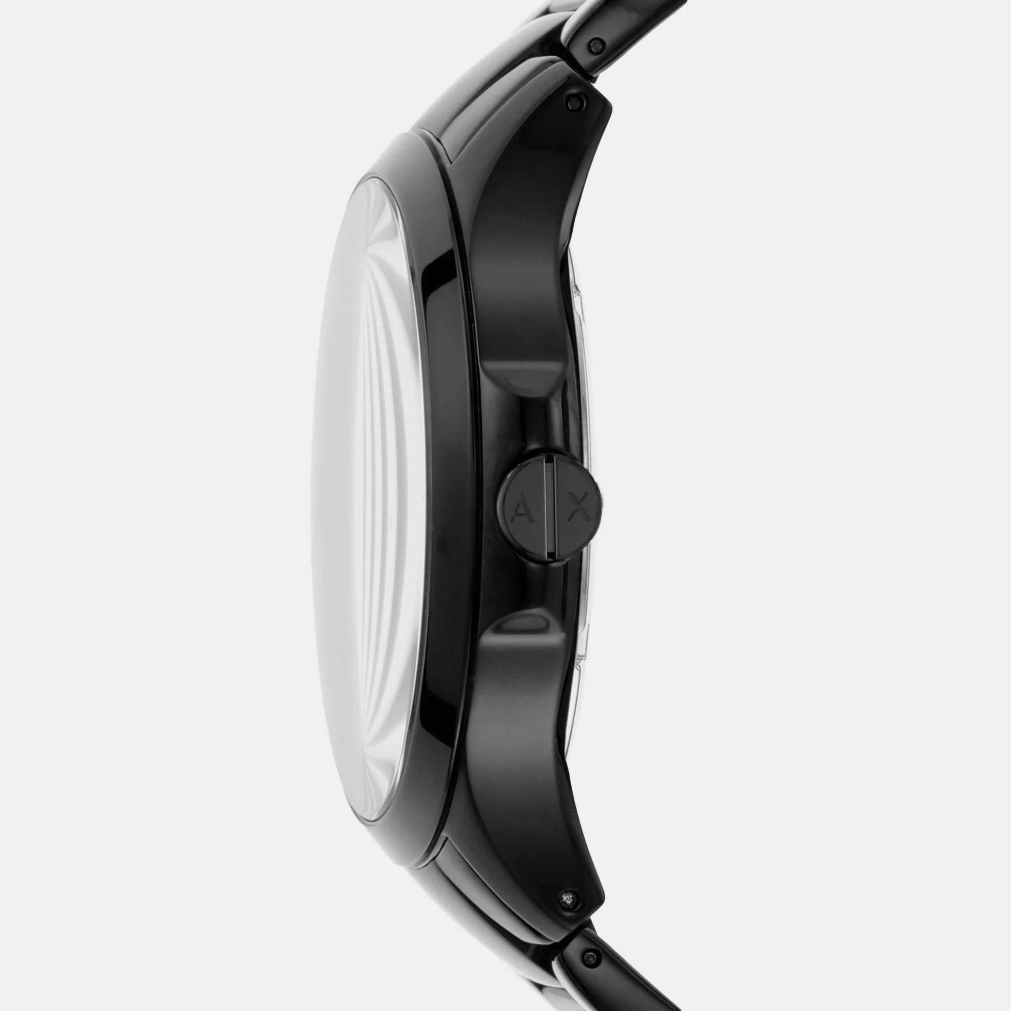 Hampton Men Quartz Black Dial Analog Stainless Steel Watch AX7101 - Image 5