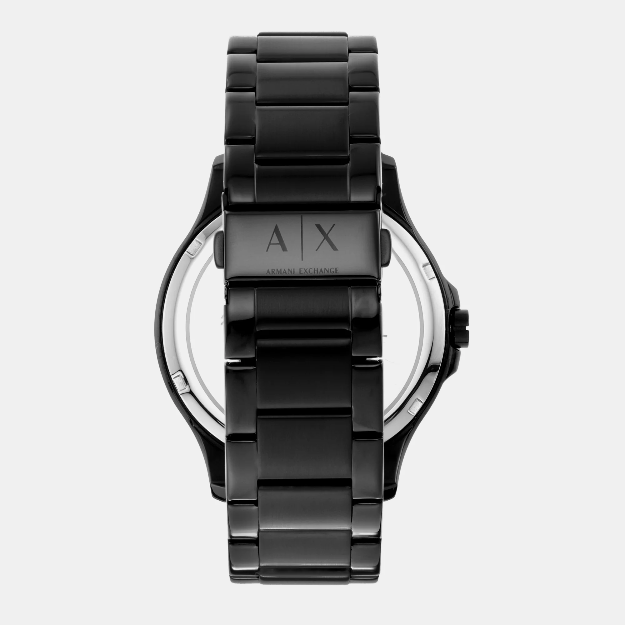 Hampton Men Quartz Black Dial Analog Stainless Steel Watch AX7101 - Image 7