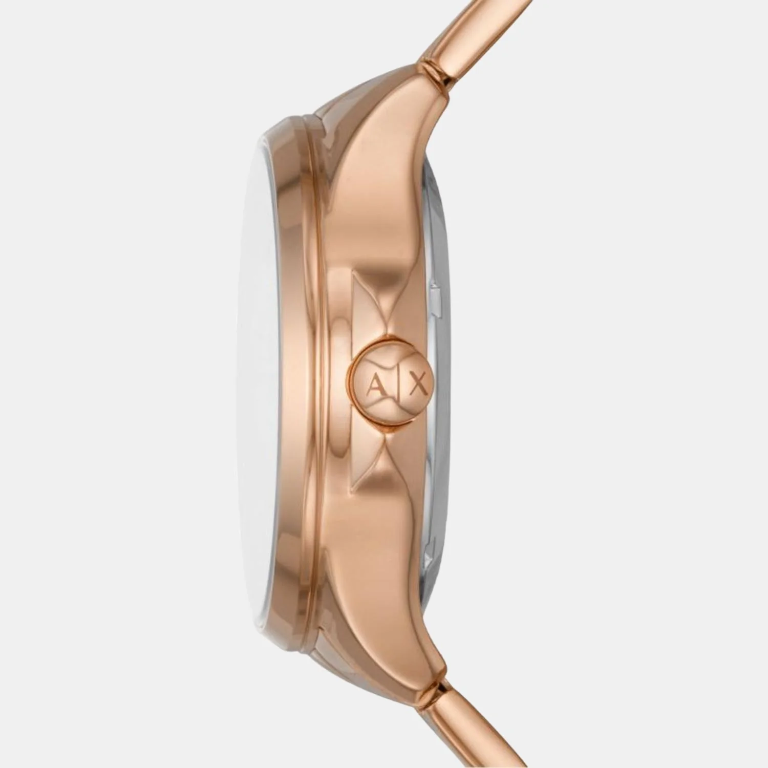 Hampton Women Automatic Rose Gold Dial Analog Stainless Steel Watch AX5262 - Image 3