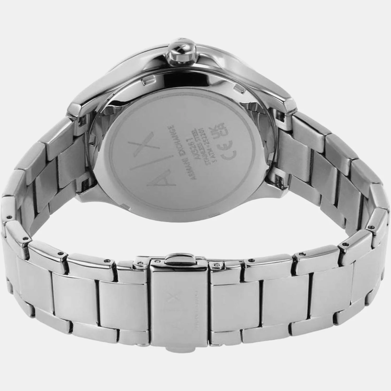 Hampton Women Automatic Silver Dial Analog Stainless Steel Watch AX5261 - Image 3