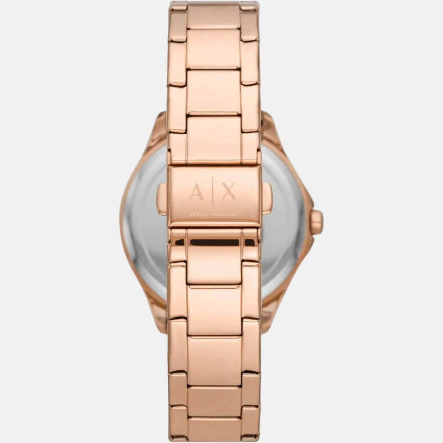 Lady Hampton Women Quartz Rose Gold Dial Analog Stainless Steel Watch AX5264 - Image 2