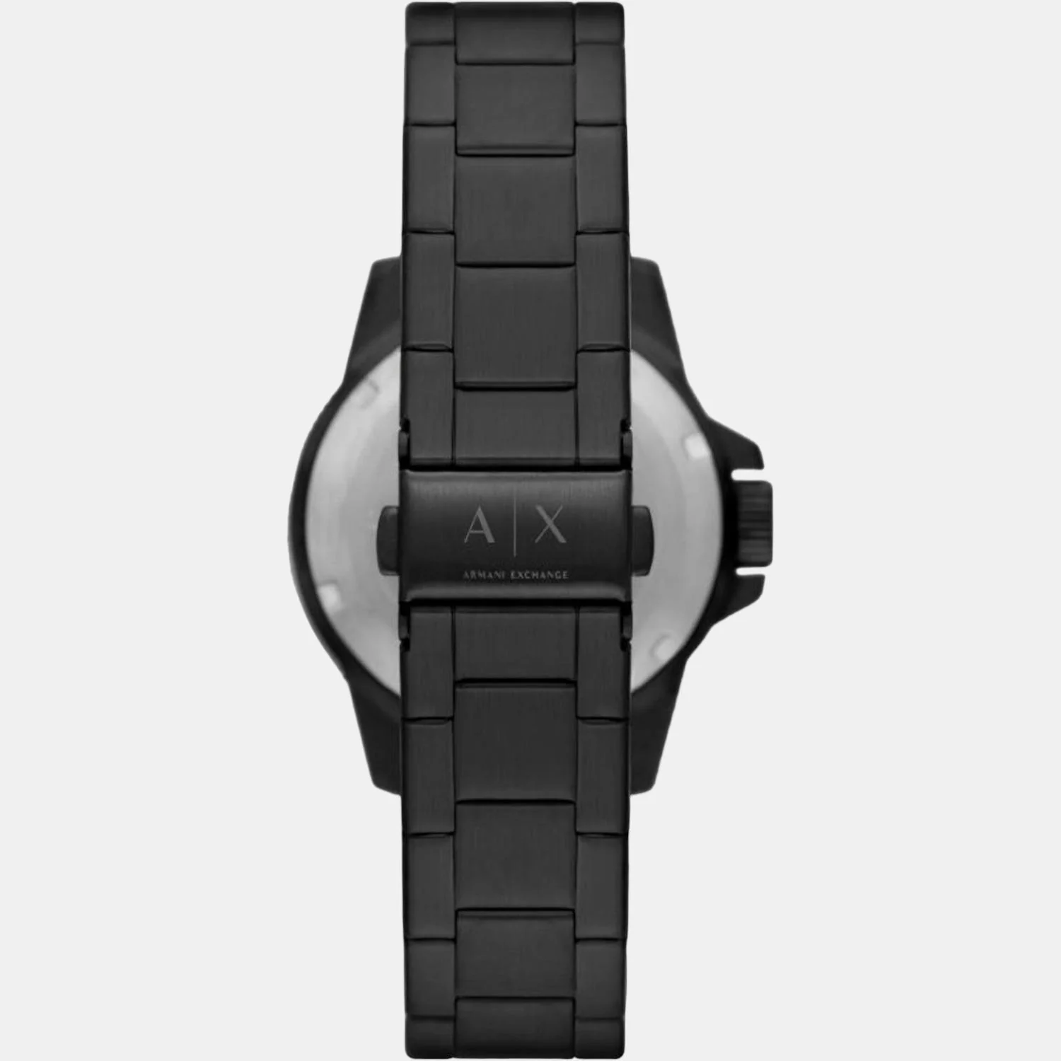 Leonardo Men Quartz Black Dial Analog Stainless Steel Watch AX1858 - Image 3