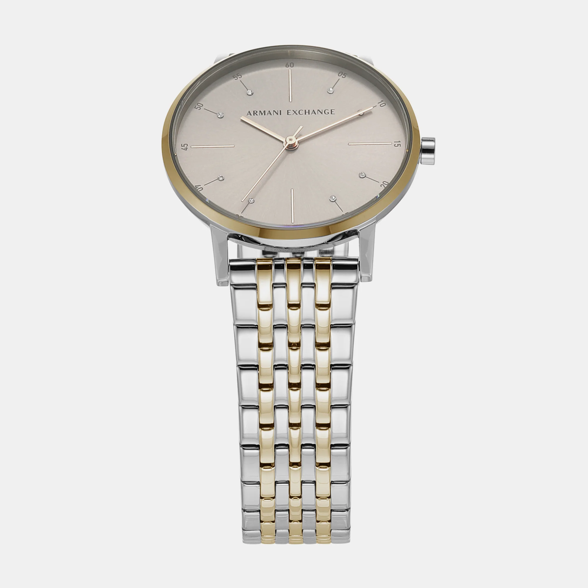 Lola Women Quartz Grey Dial Analog Stainless Steel Watch AX5595 - Image 2