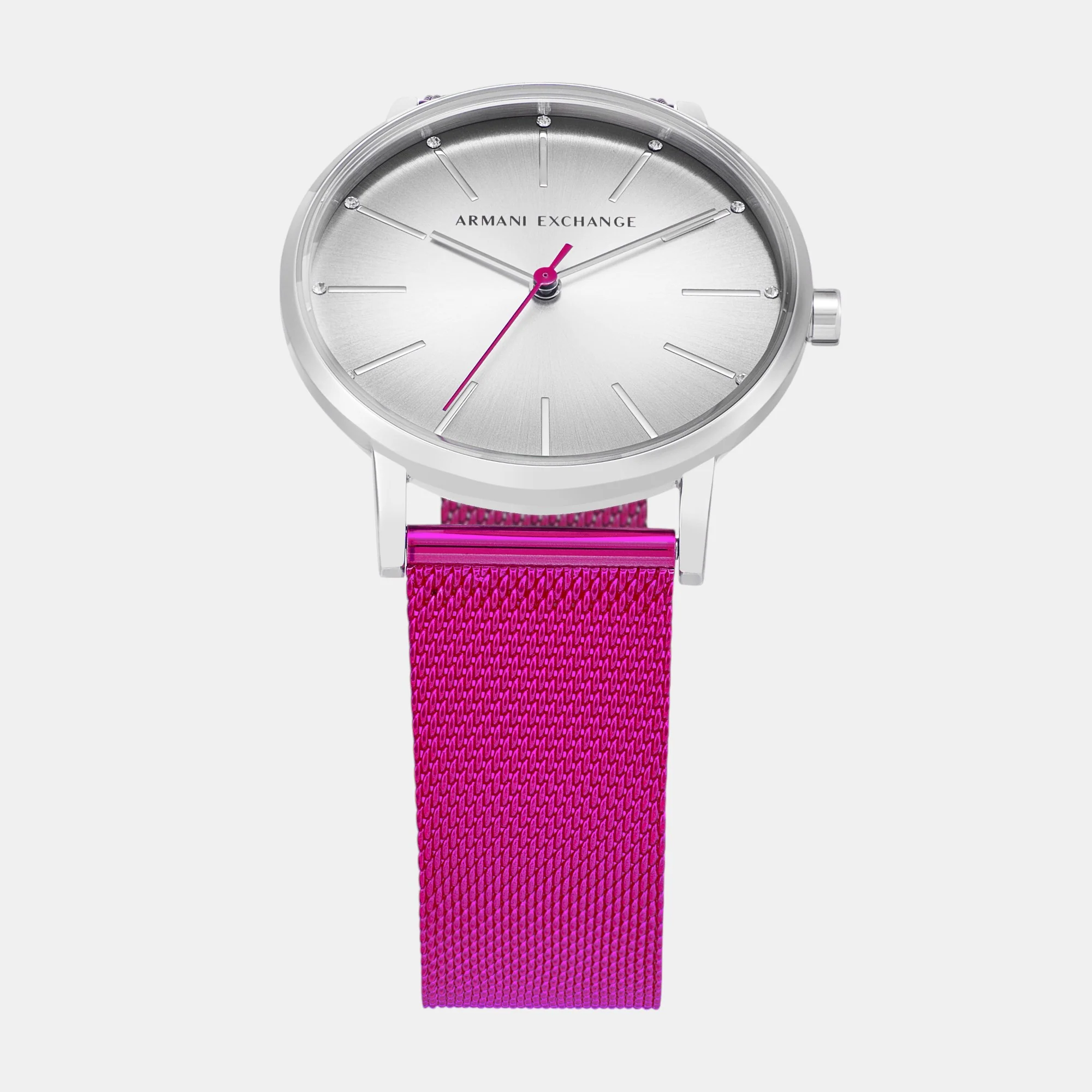 Lola Women Quartz Grey Dial Analog Stainless Steel Watch AX5616 - Image 4