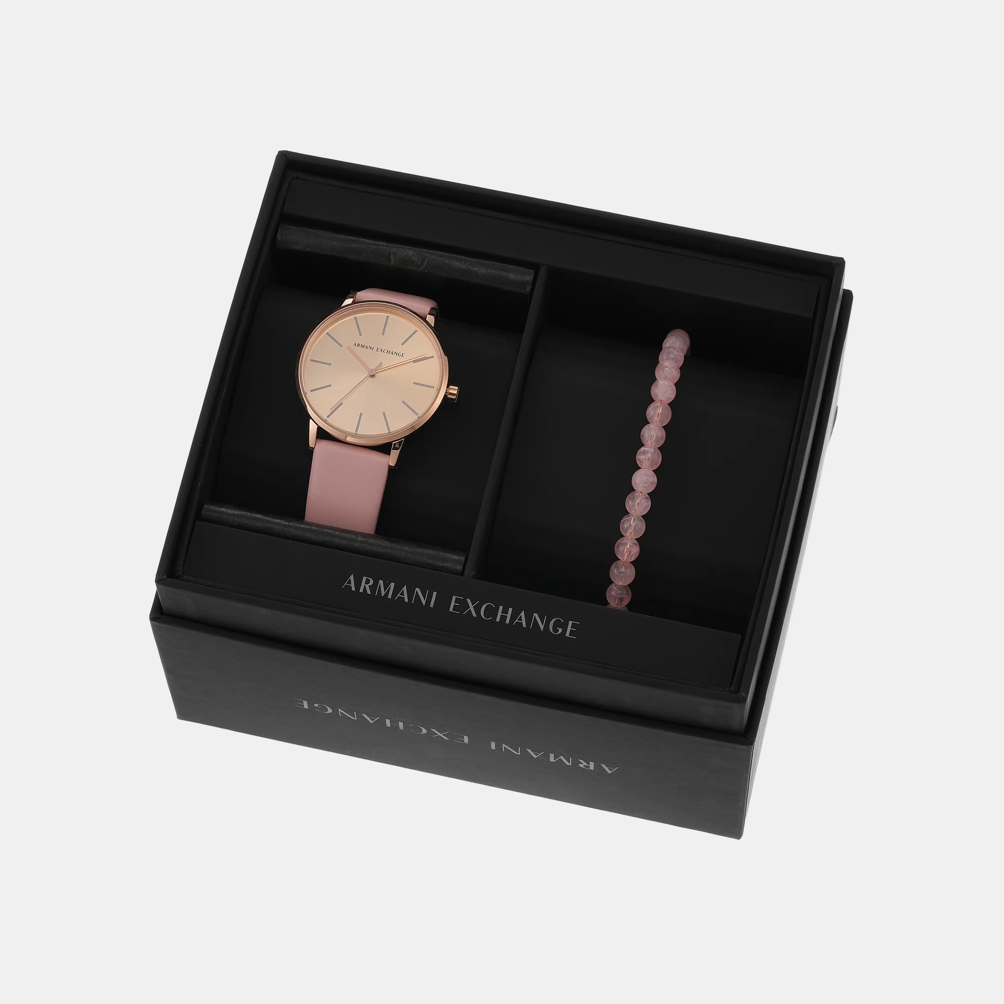 Lola Women Quartz Rose Gold Dial Analog Leather Watch AX7150SET - Image 10