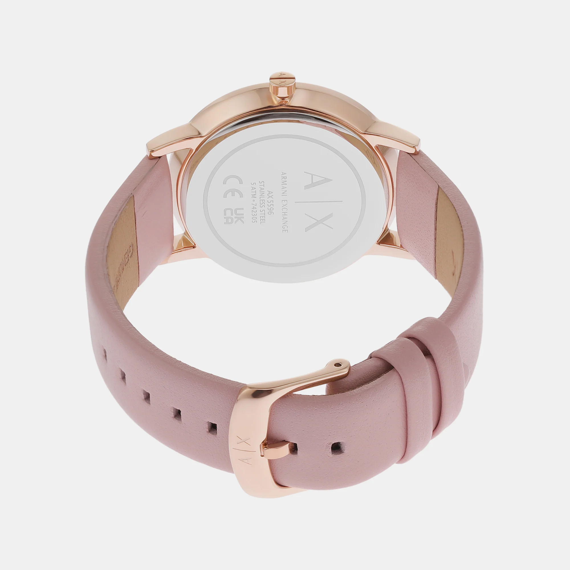 Lola Women Quartz Rose Gold Dial Analog Leather Watch AX7150SET - Image 6
