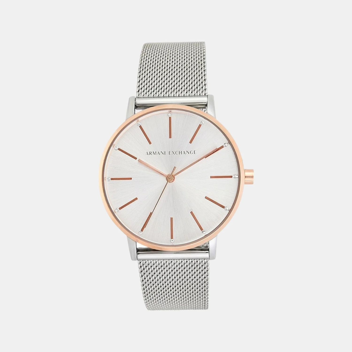 Lola Women Quartz Silver Dial Analog Stainless Steel Watch AX5537 - Image 2