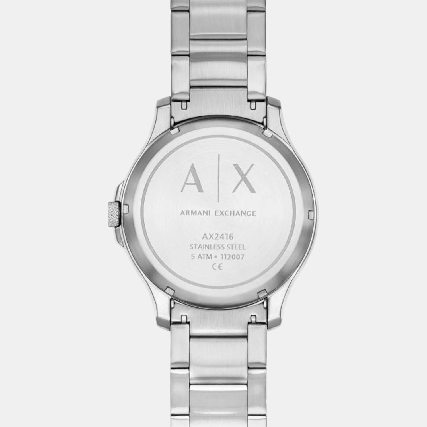 Men Automatic Two Tone Dial Analog Stainless Steel Watch AX2416 - Image 4