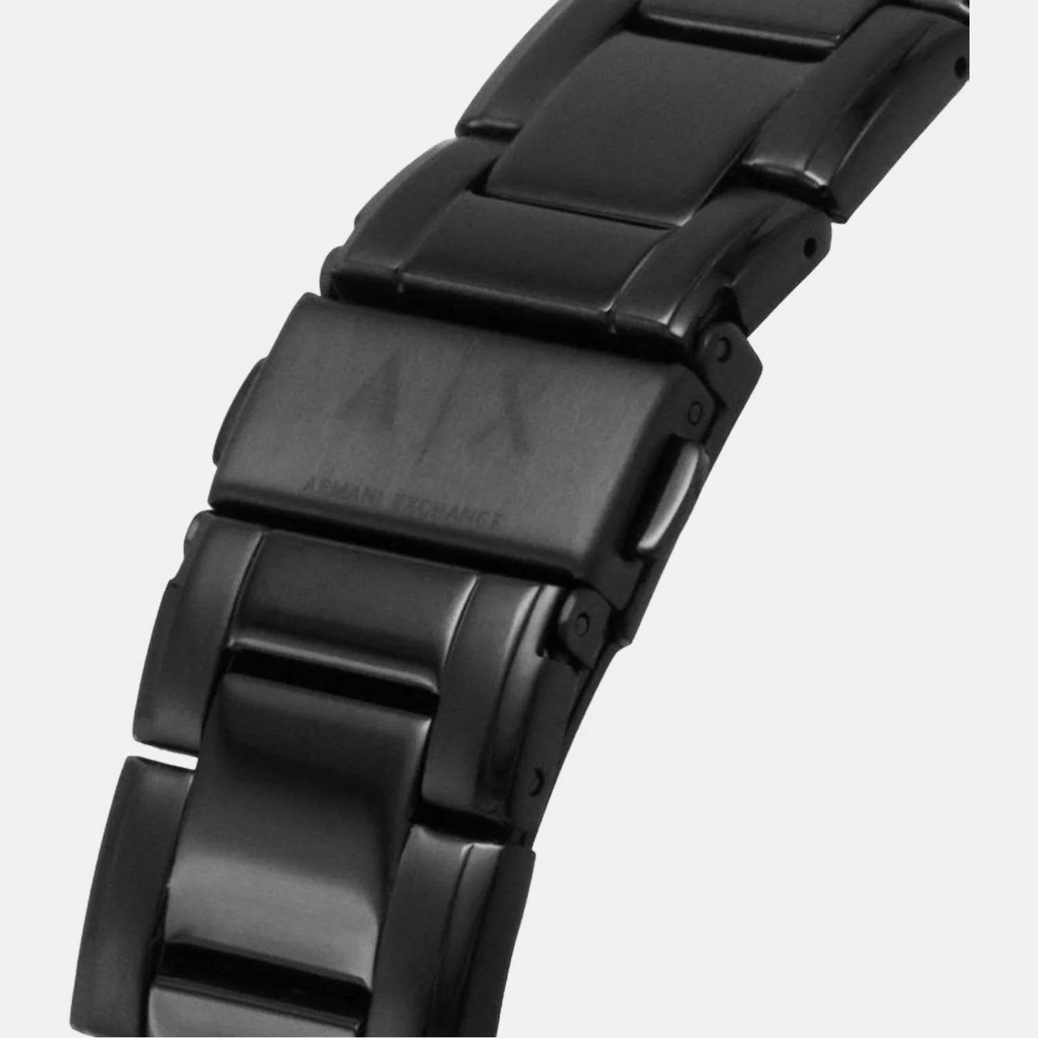 Men Quartz Black Dial Analog Stainless Steel Watch AX2858 - Image 6