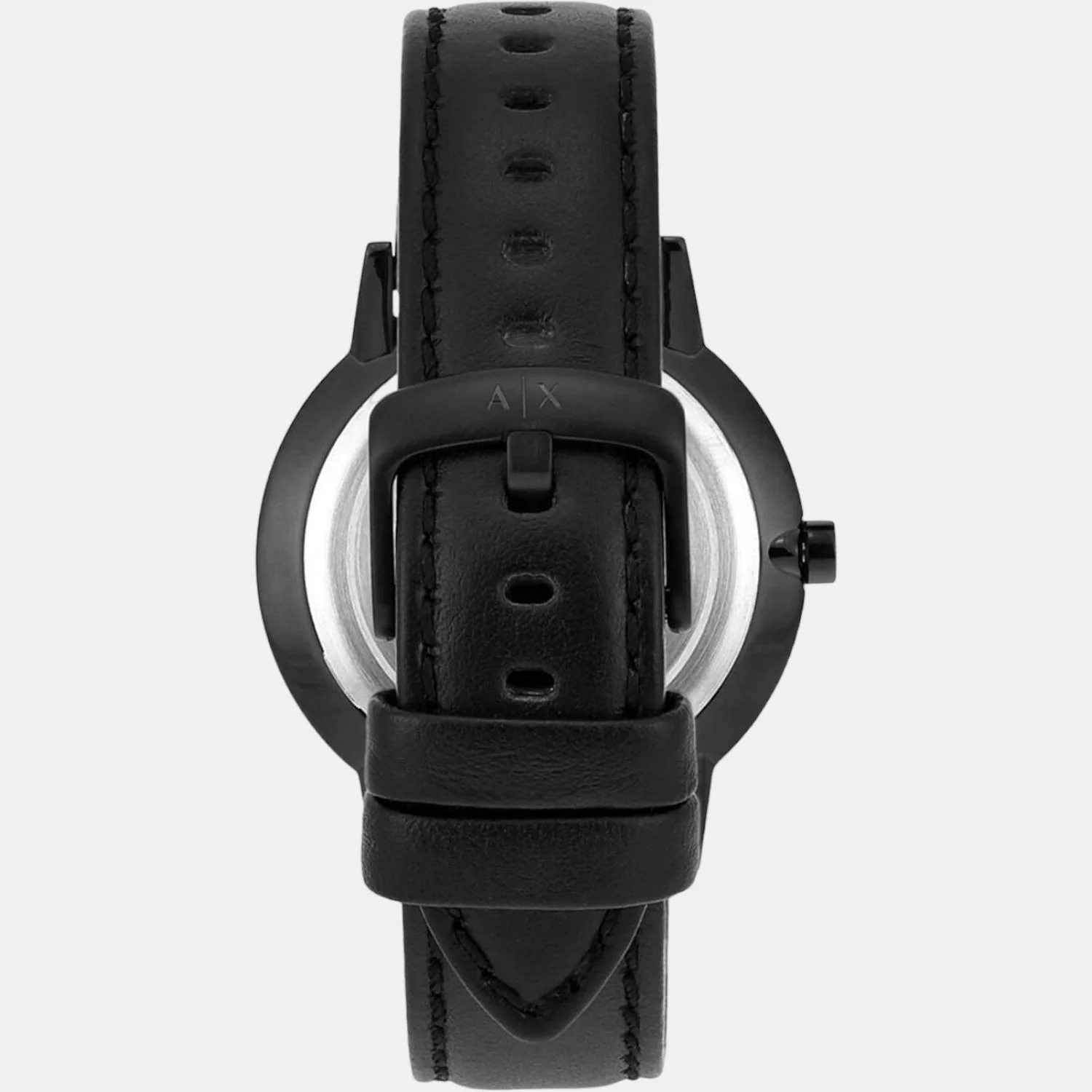 Men Quartz Black Dial Multi-Function Leather Watch AX2719 - Image 3