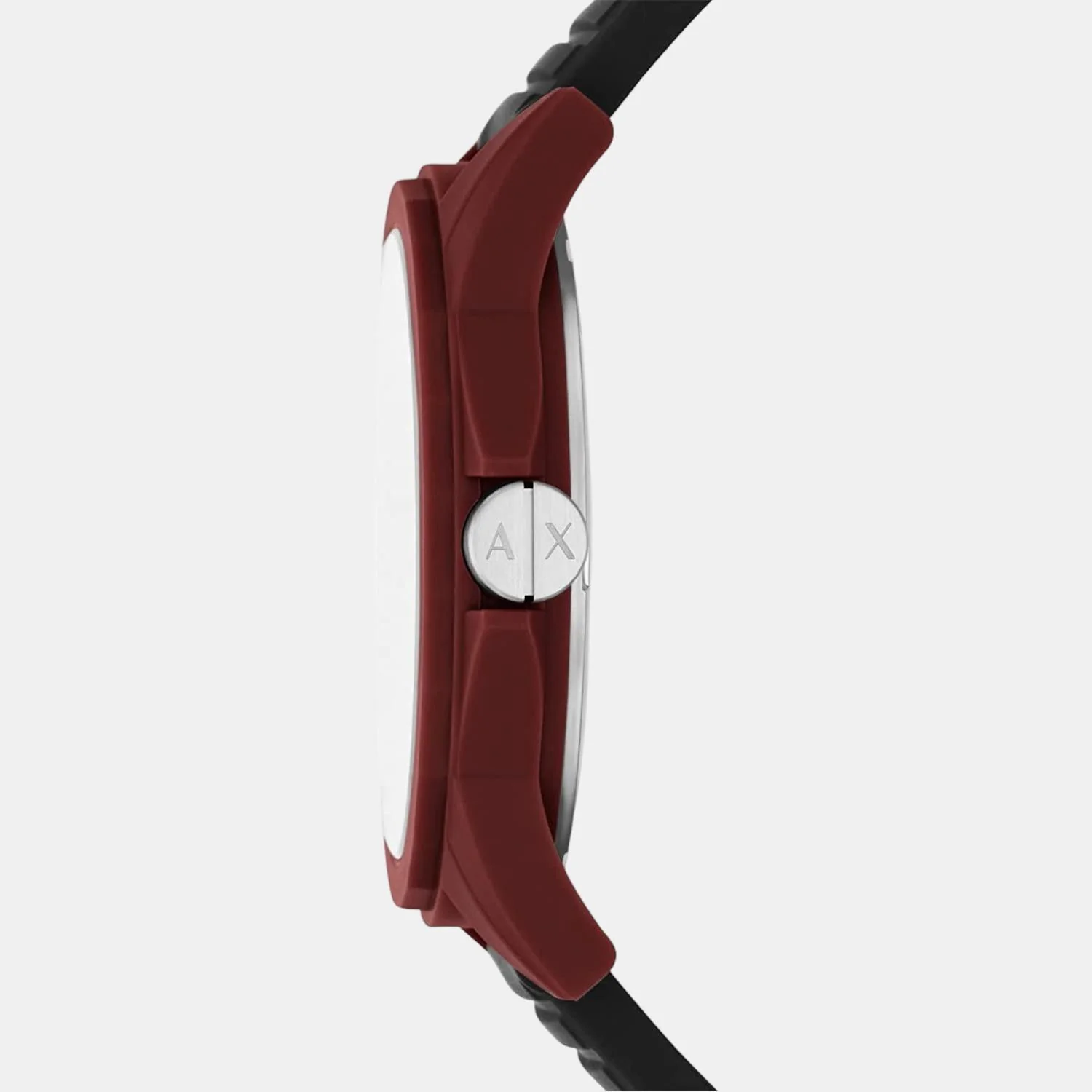 Men Quartz Red Dial Analog Resin Watch AX2525 - Image 2