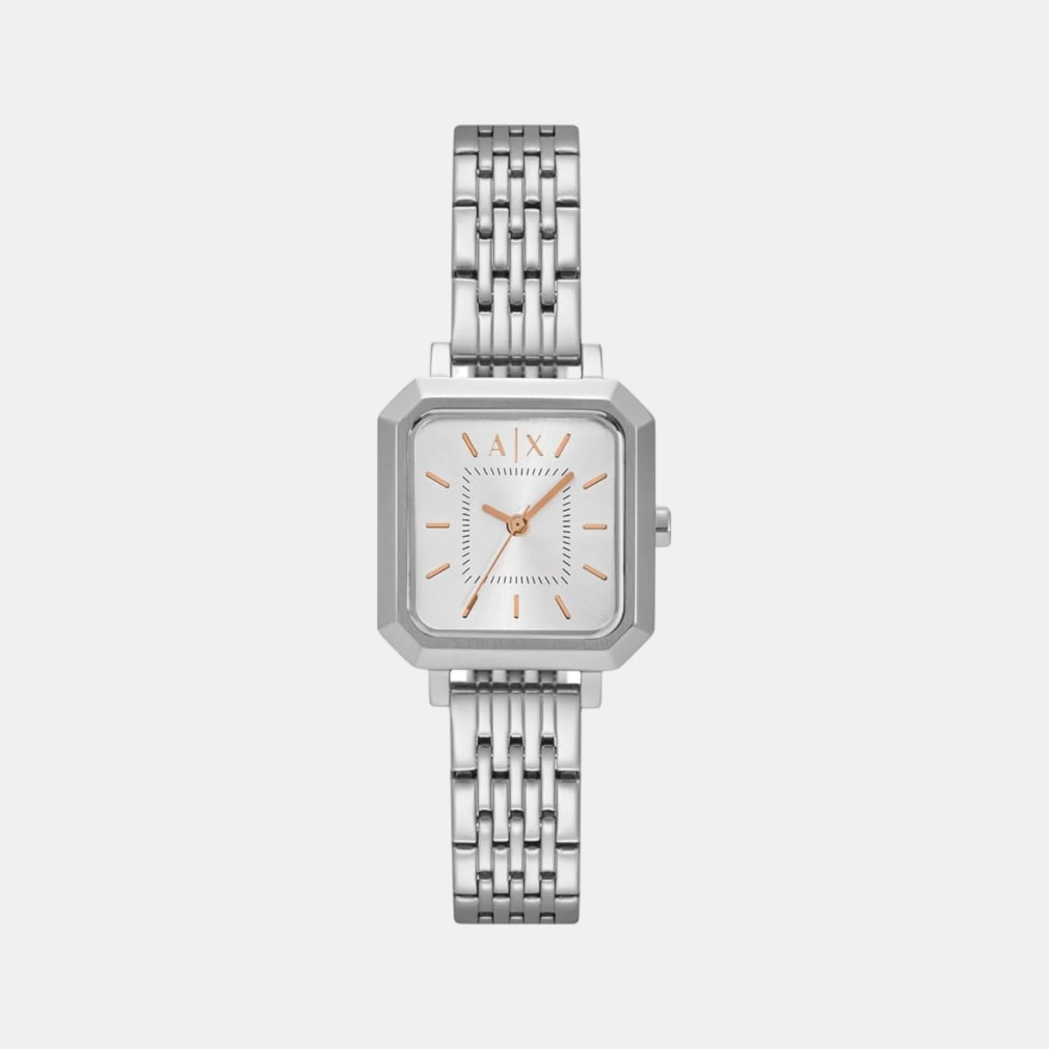 Na Women Quartz Silver Dial Analog Stainless Steel Watch AX5724 - Image 2