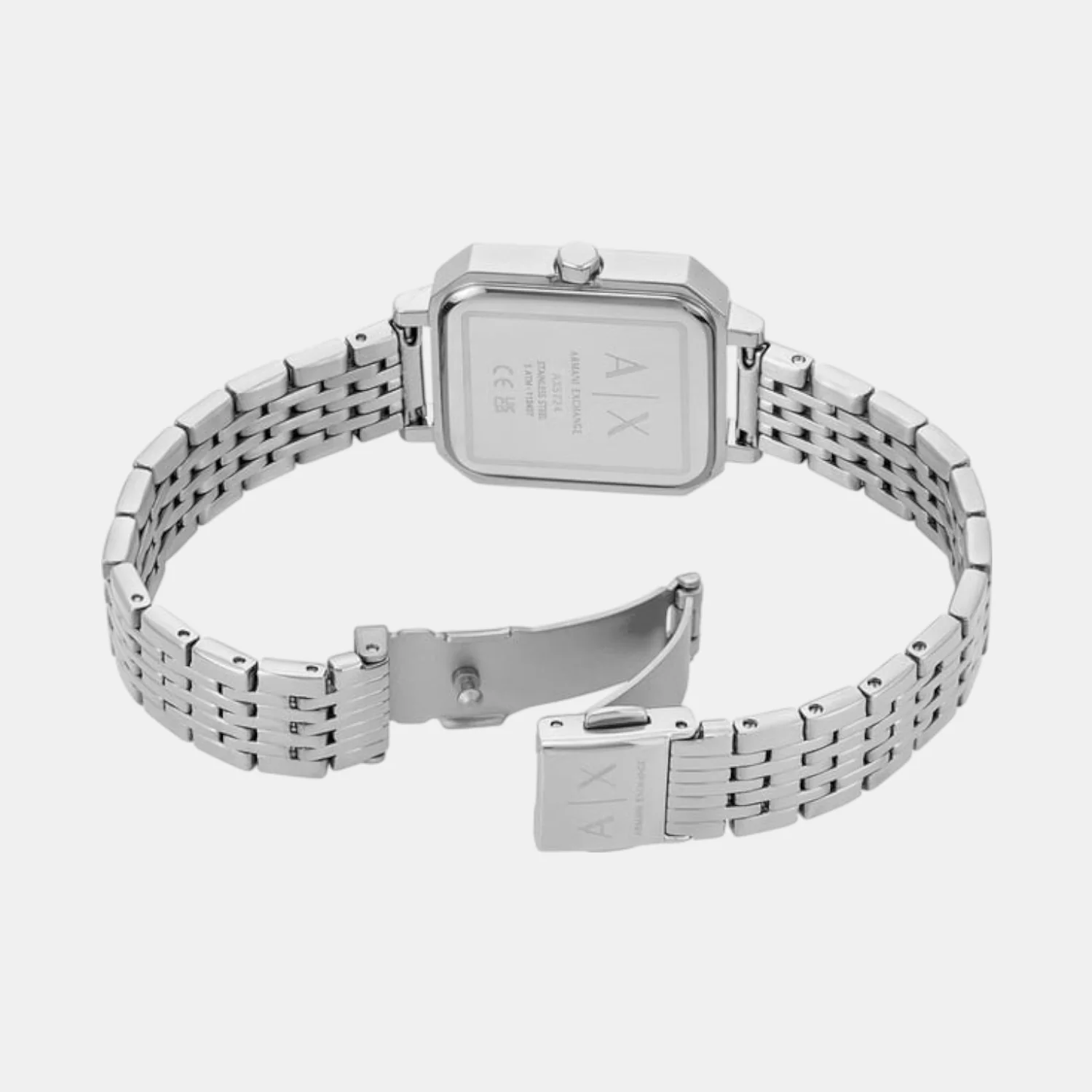 Na Women Quartz Silver Dial Analog Stainless Steel Watch AX5724 - Image 5