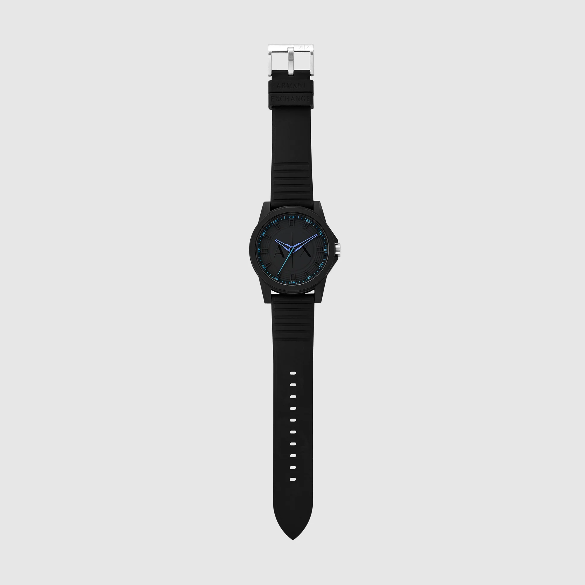 Outerbanks Men Quartz Black Dial Analog Silicone Watch AX2533 - Image 6