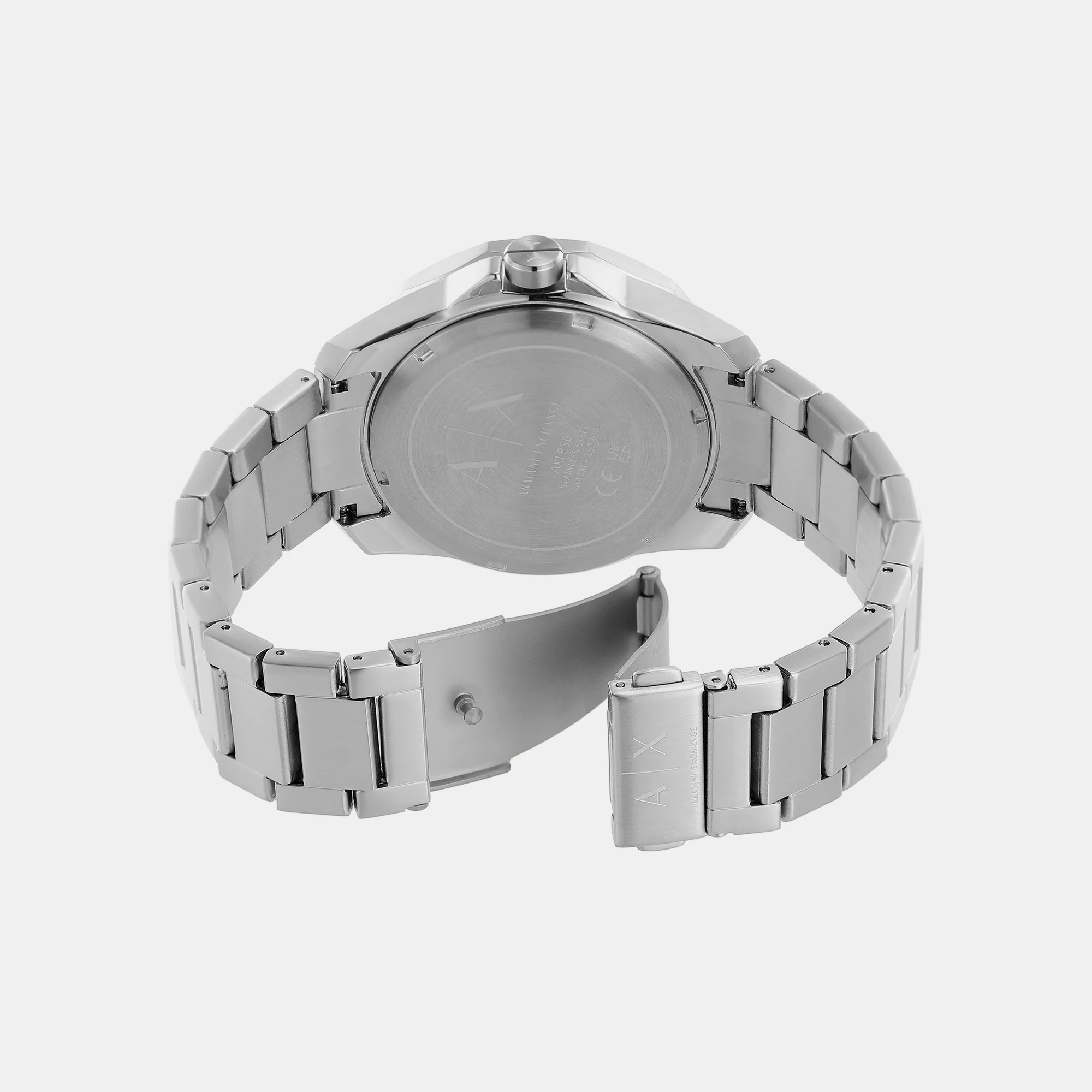 Spencer Men Quartz Blue Dial Analog Stainless Steel Watch AX1950 - Image 5